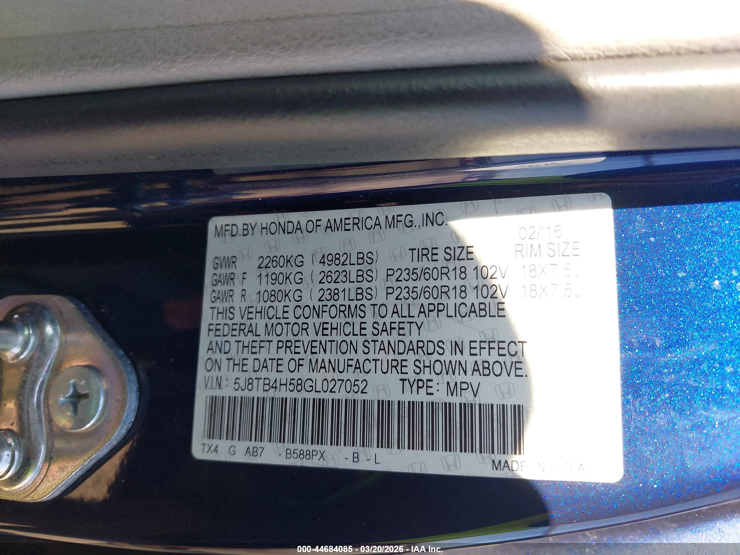 ACURA RDX image 9