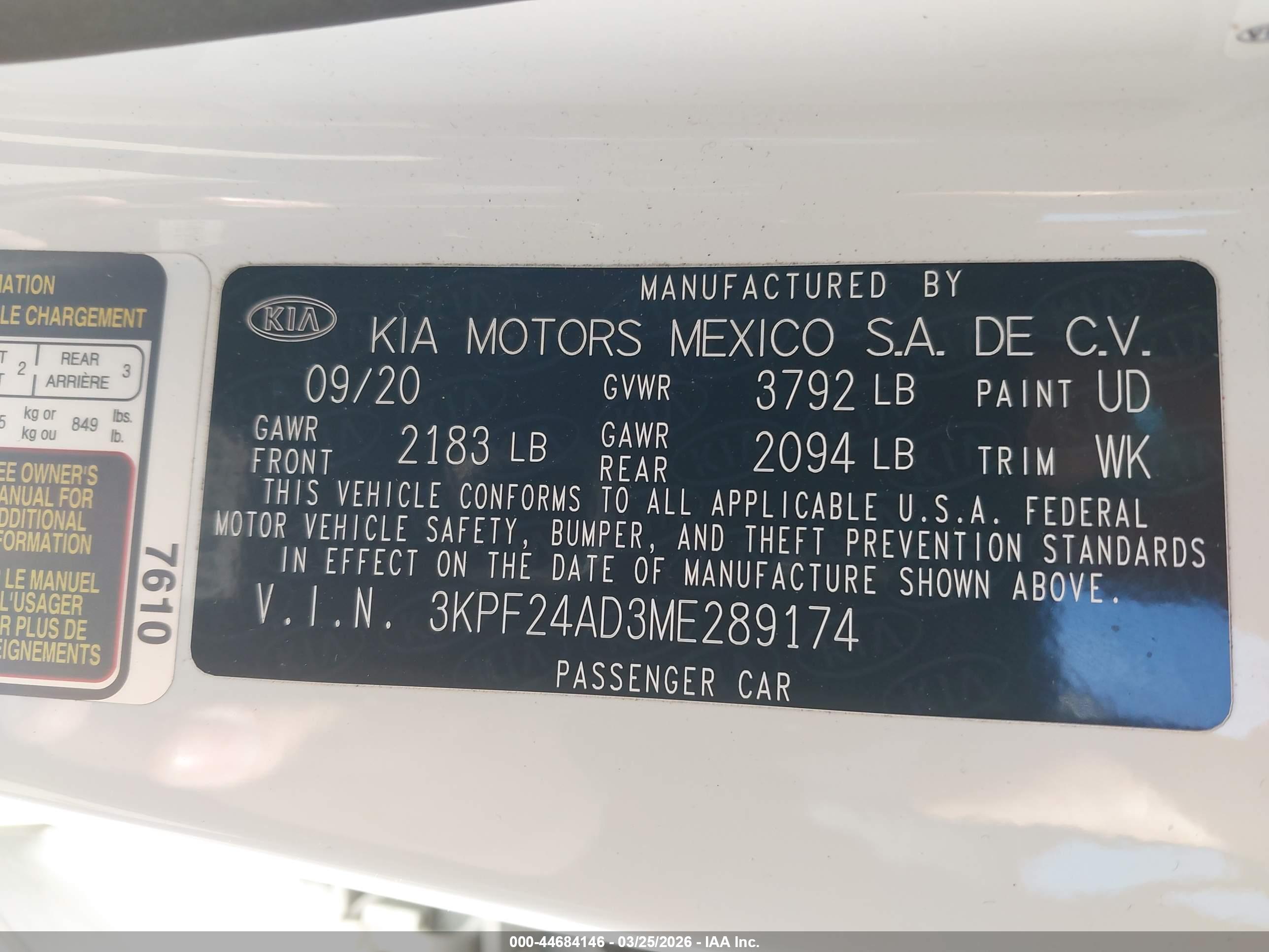 KIA FORTE image 9