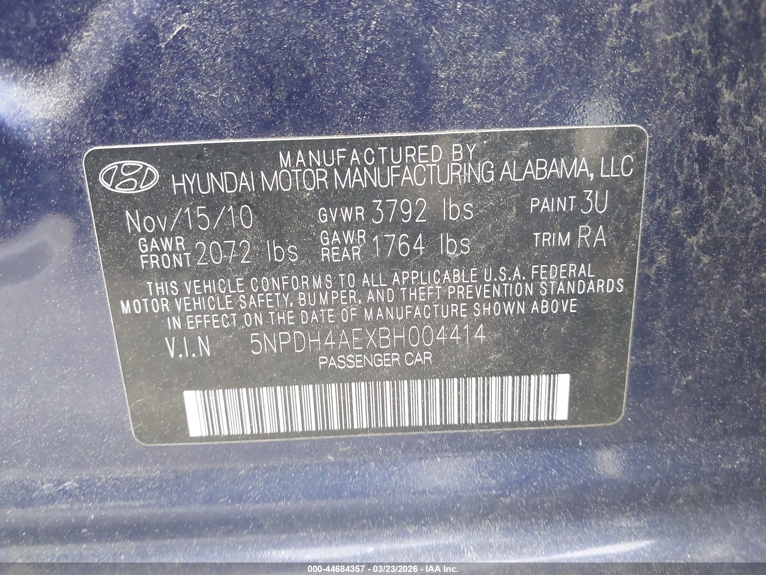 HYUNDAI ELANTRA image 9