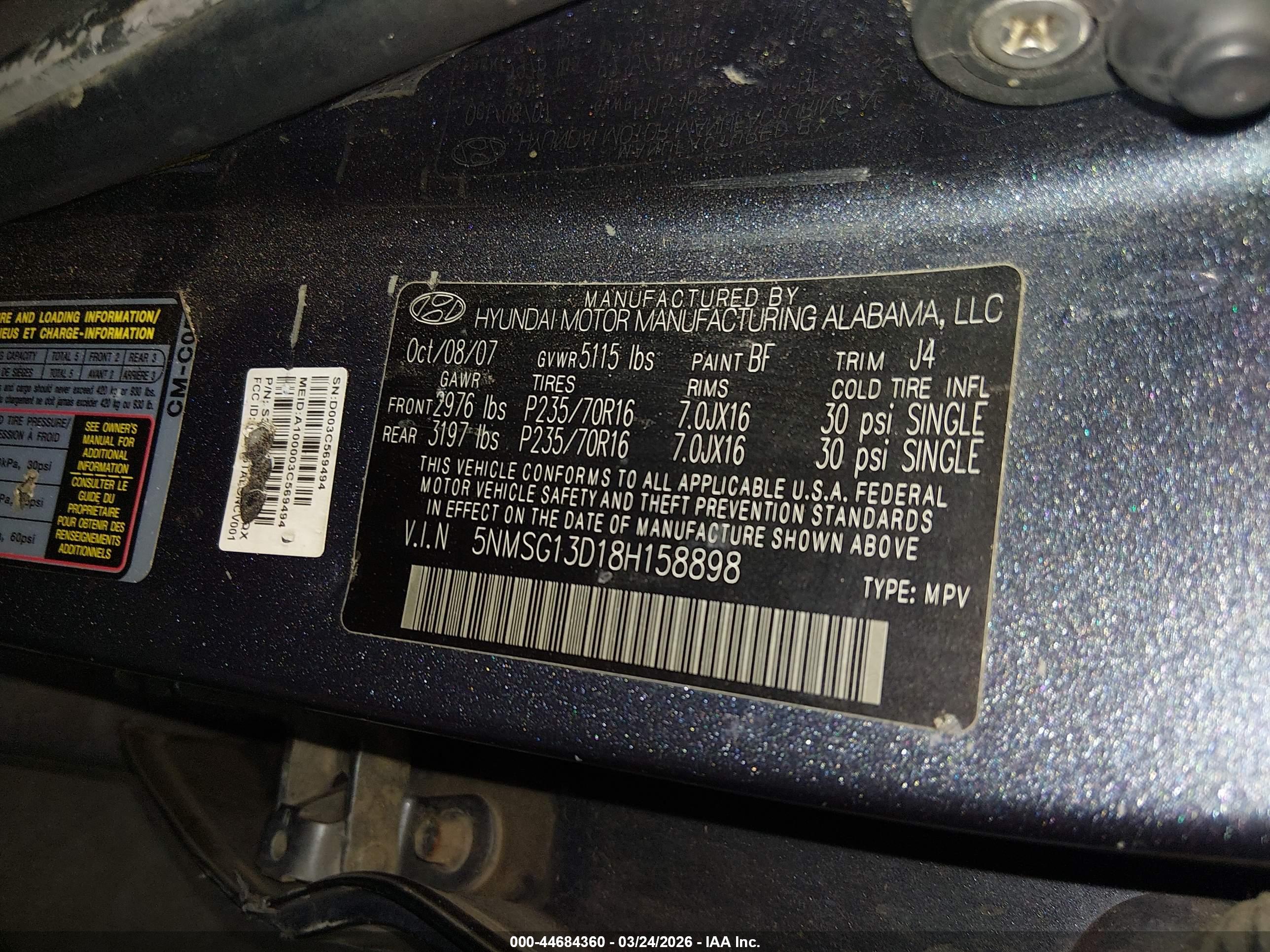 HYUNDAI SANTA image 9