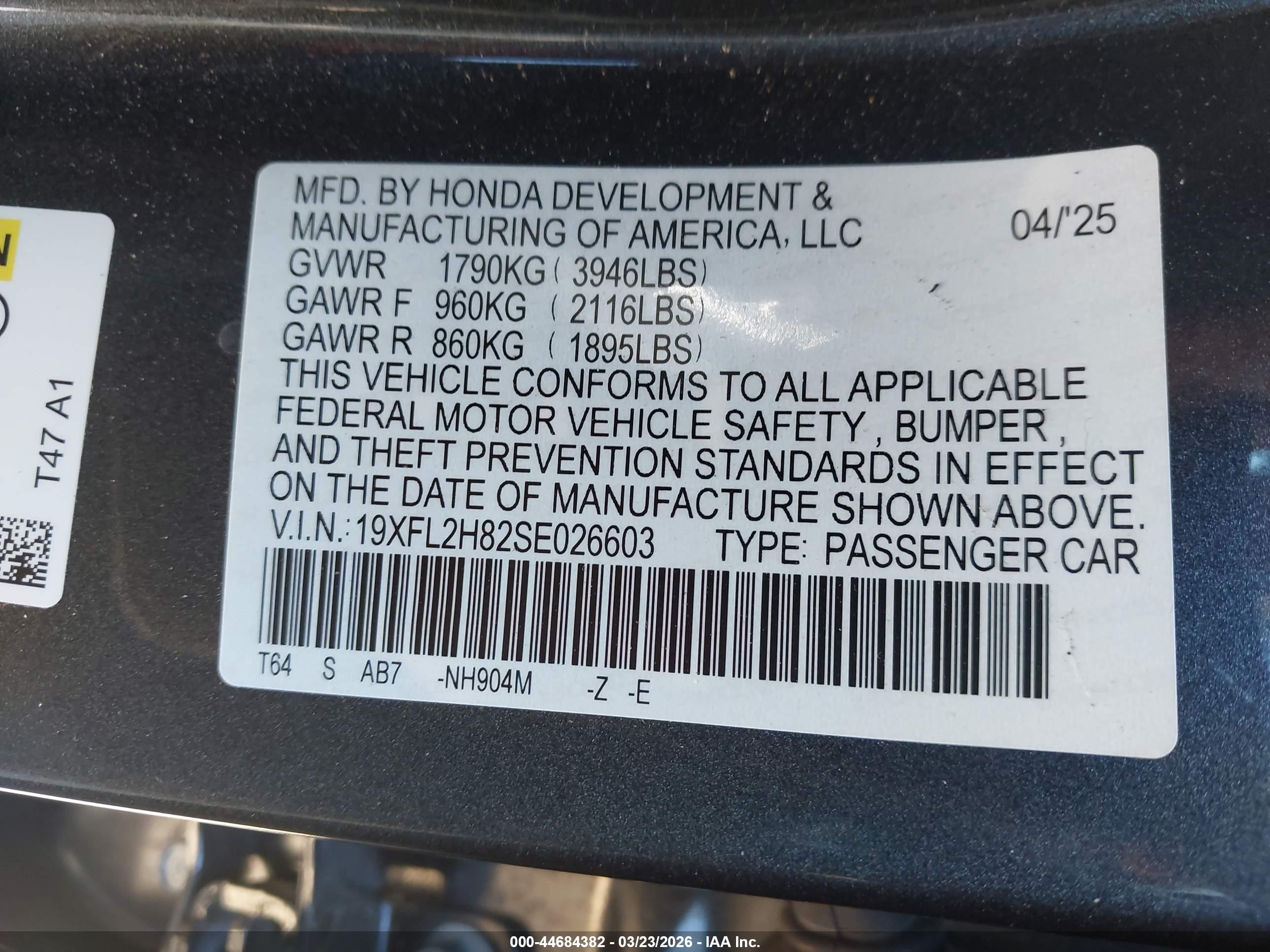 HONDA CIVIC image 9