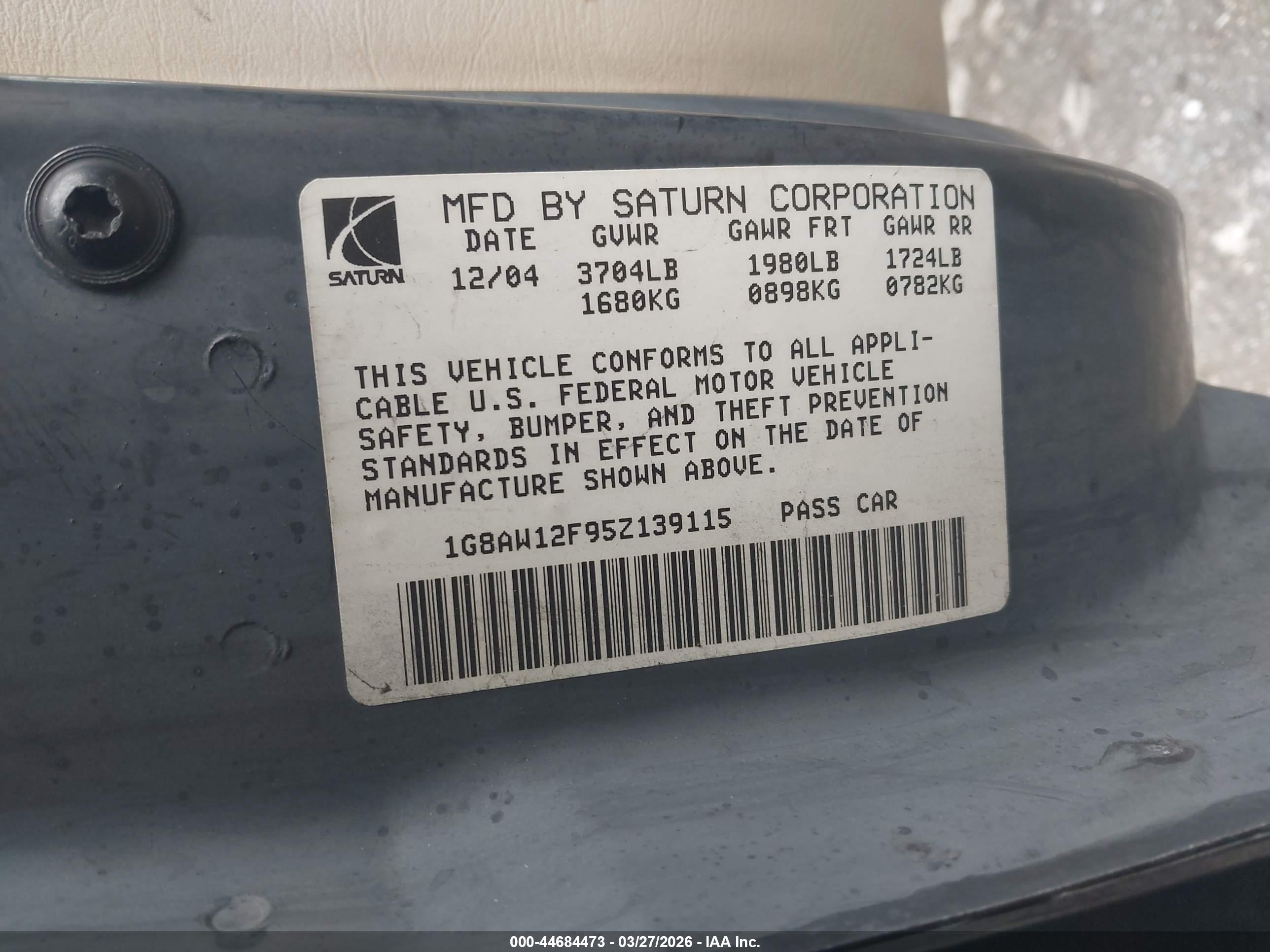 SATURN ION image 9