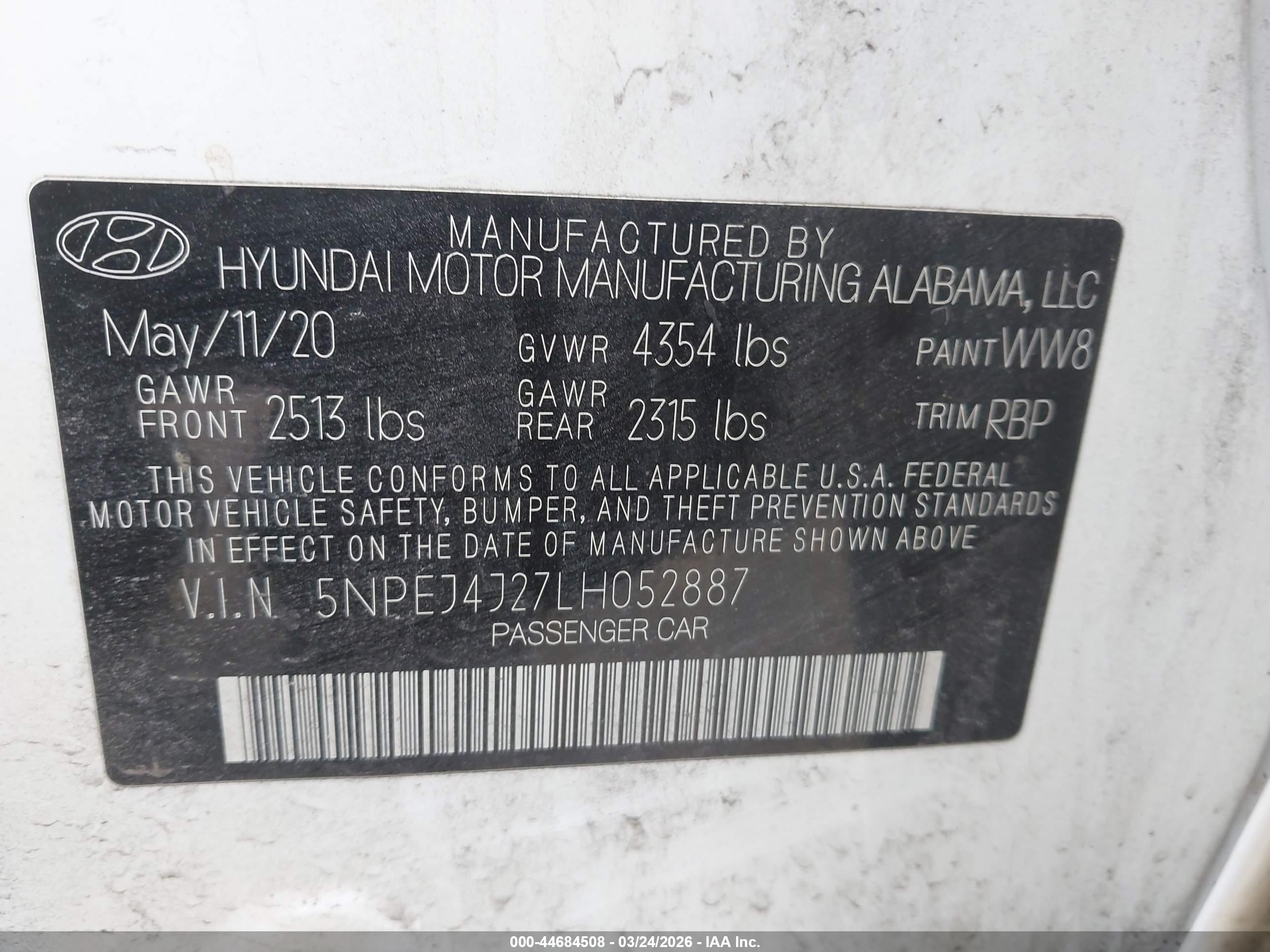 HYUNDAI SONATA image 9