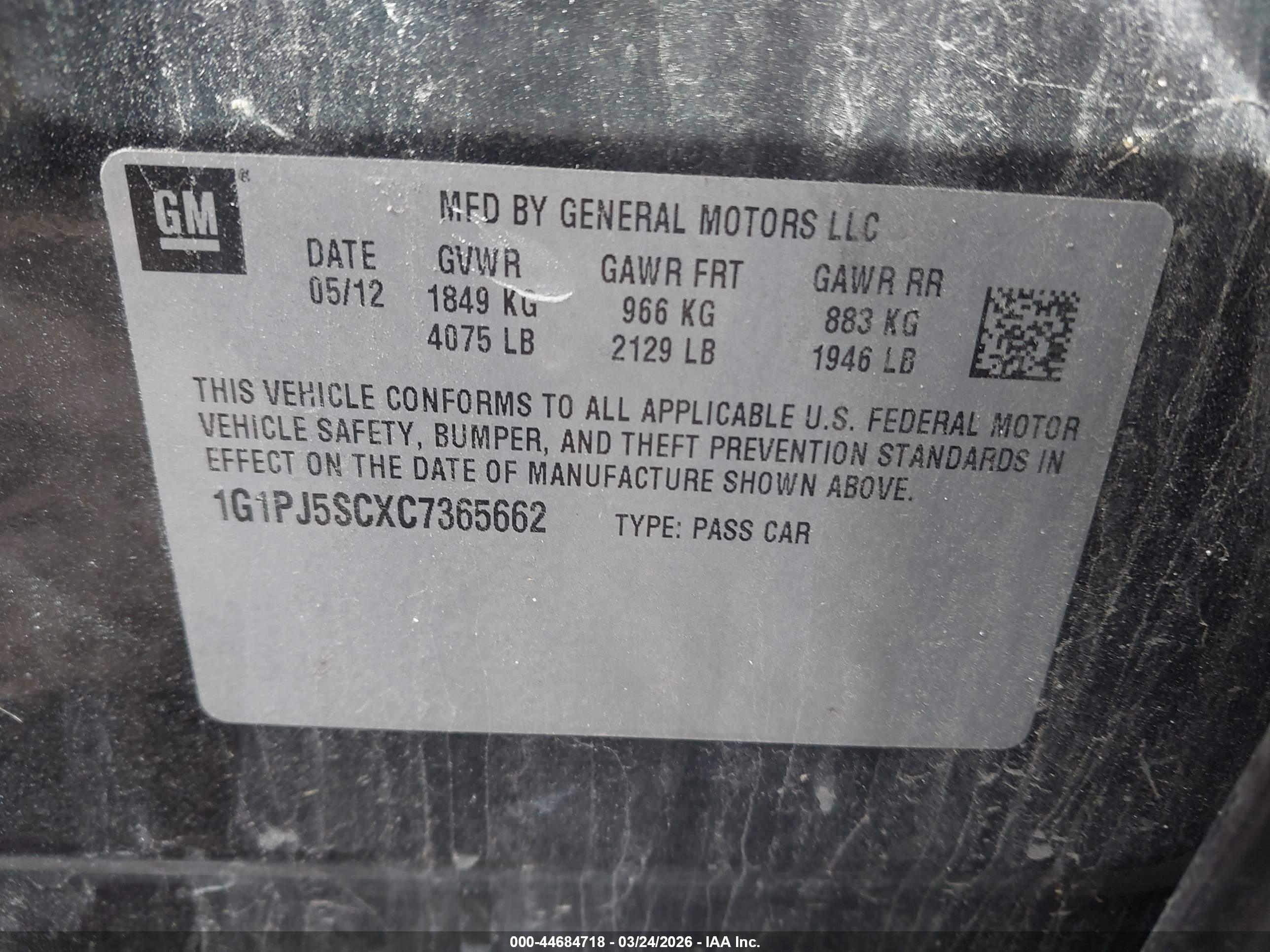 CHEVROLET CRUZE image 9