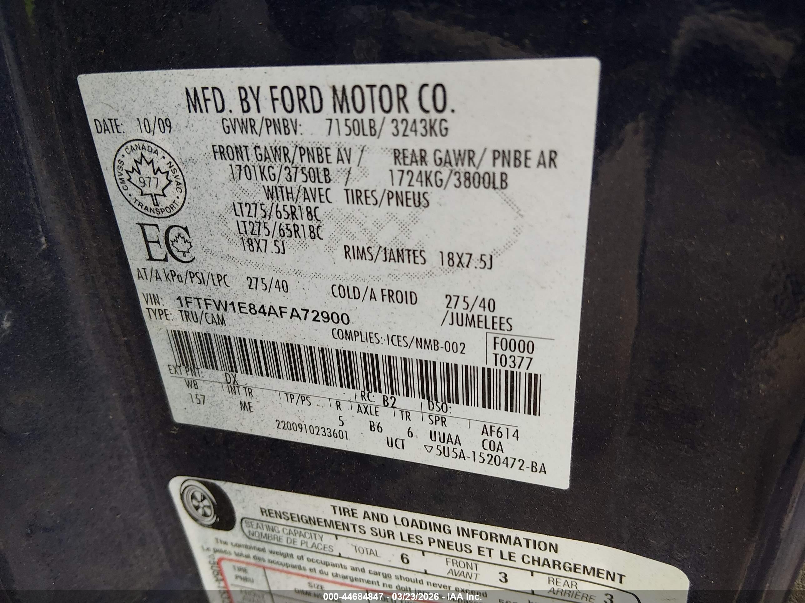 FORD F-150 image 9