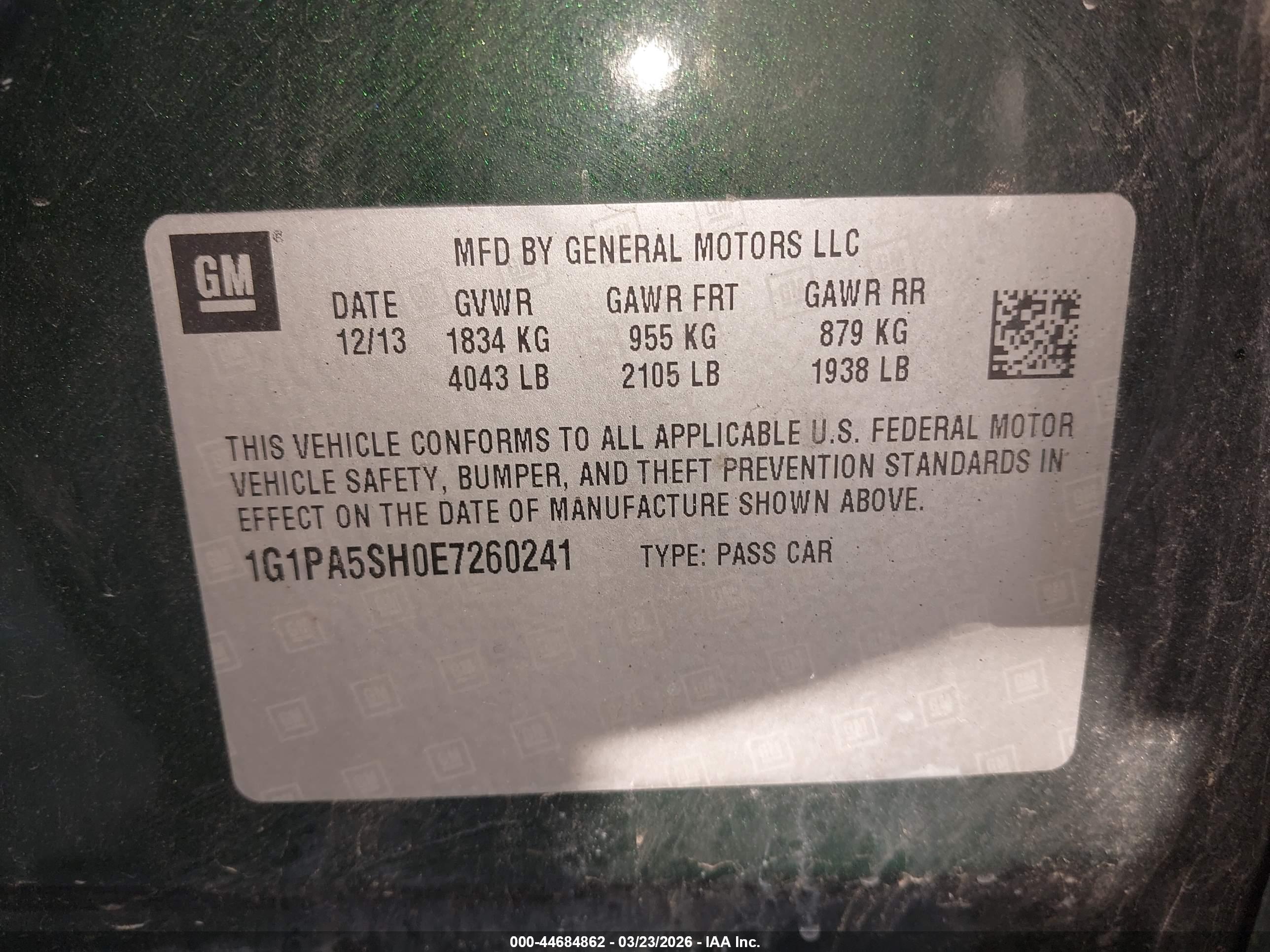 CHEVROLET CRUZE image 9