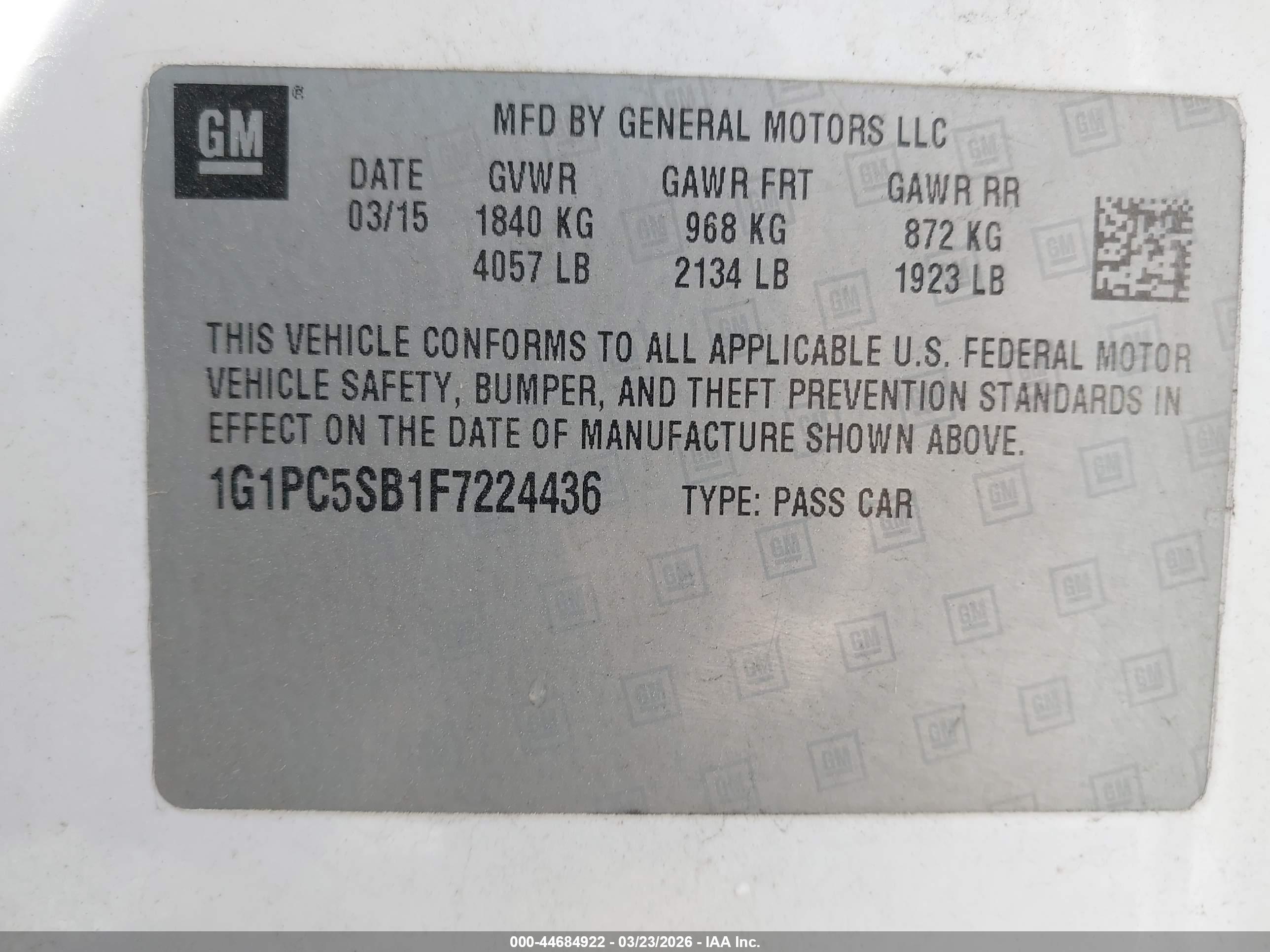 CHEVROLET CRUZE image 9