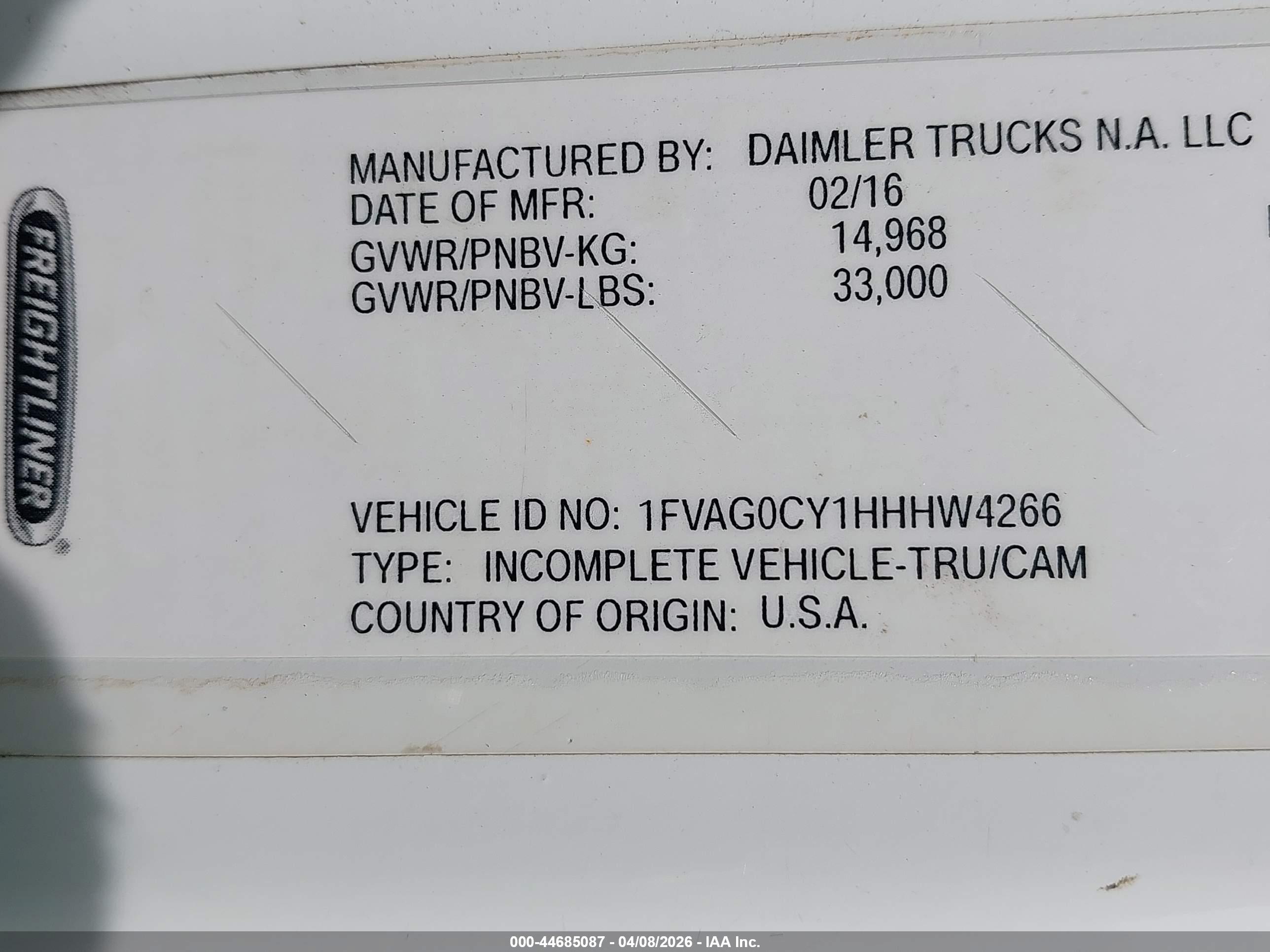FREIGHTLINER 108SD image 9