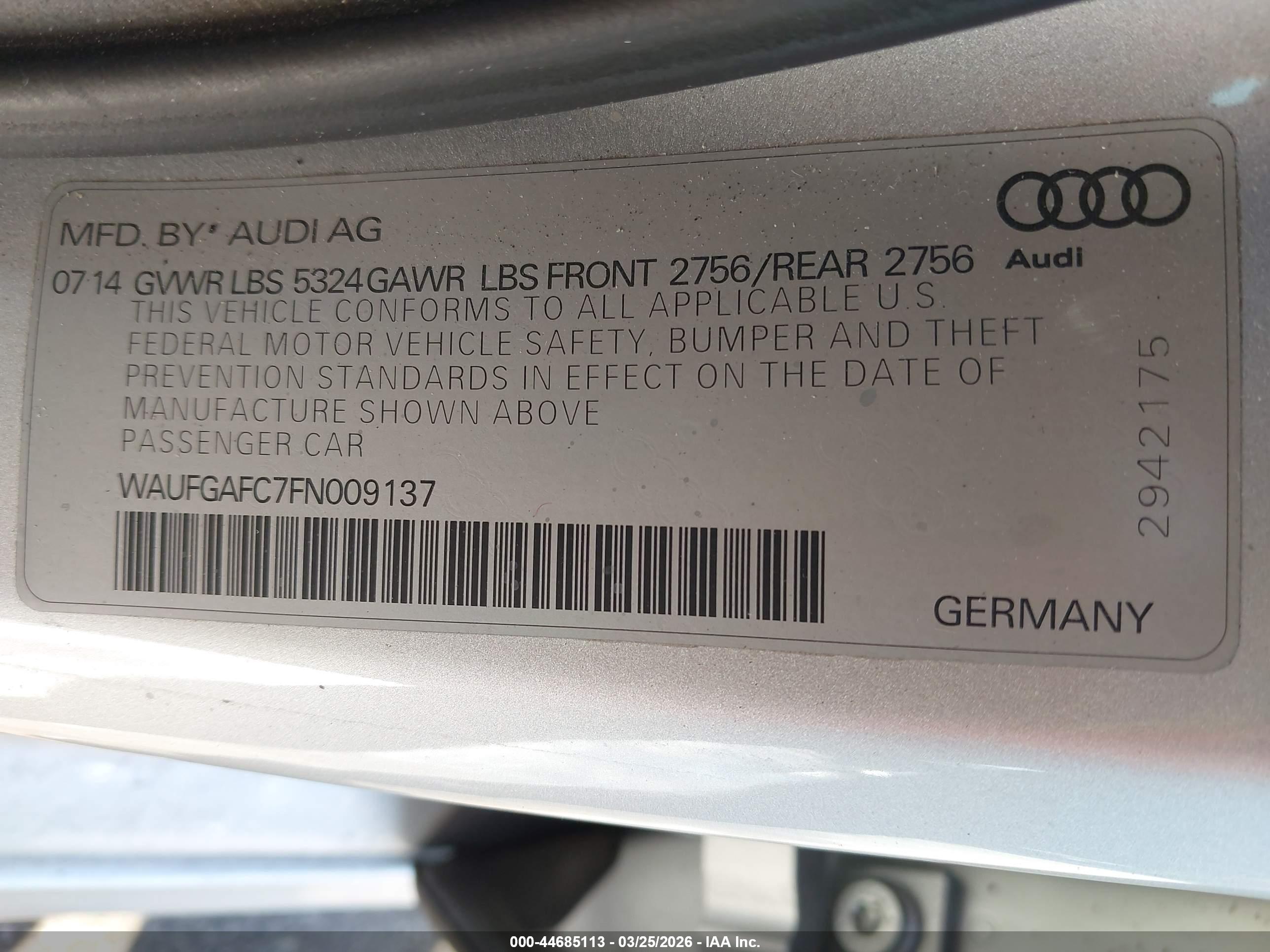 AUDI A6 image 9