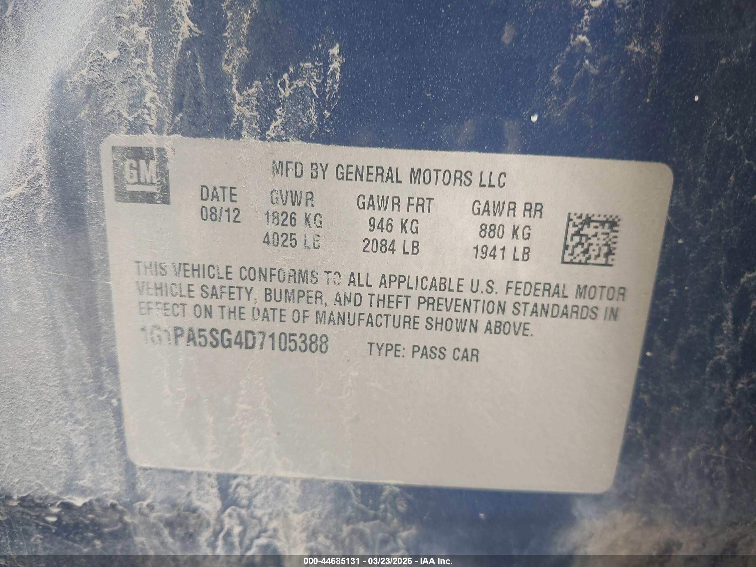 CHEVROLET CRUZE image 9