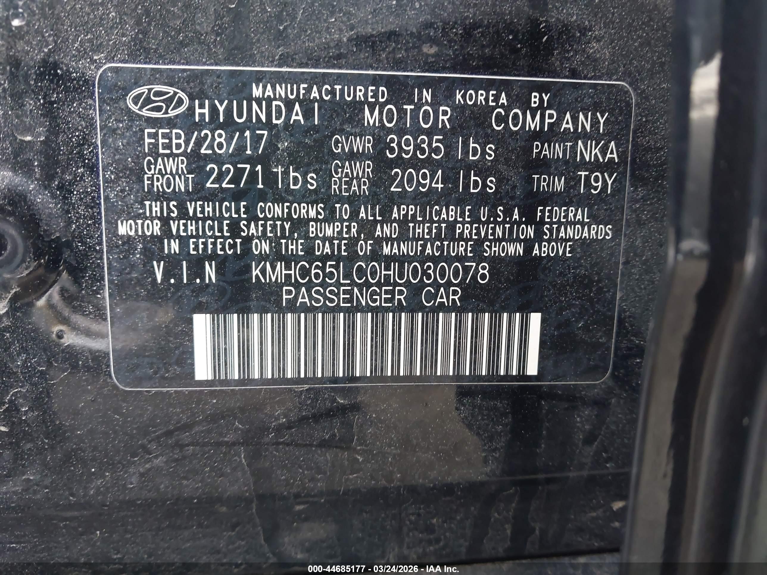 HYUNDAI IONIQ image 9