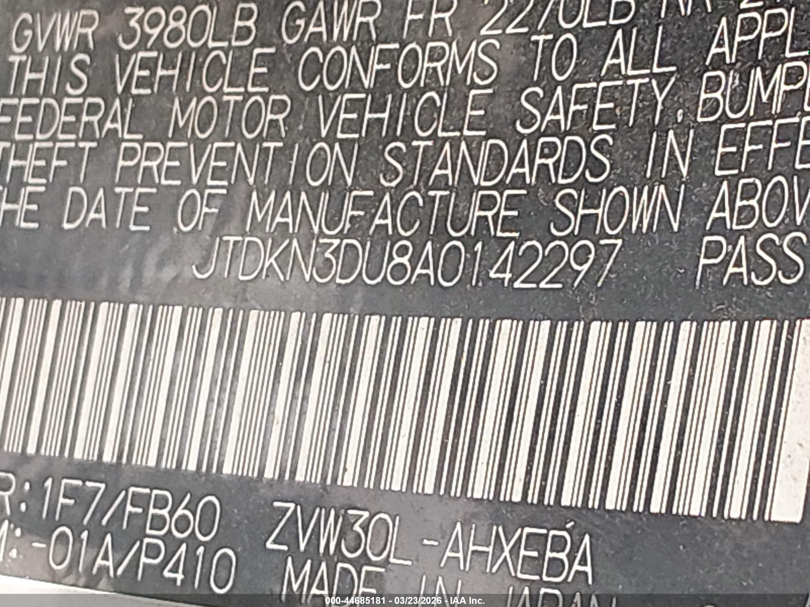 TOYOTA PRIUS image 9