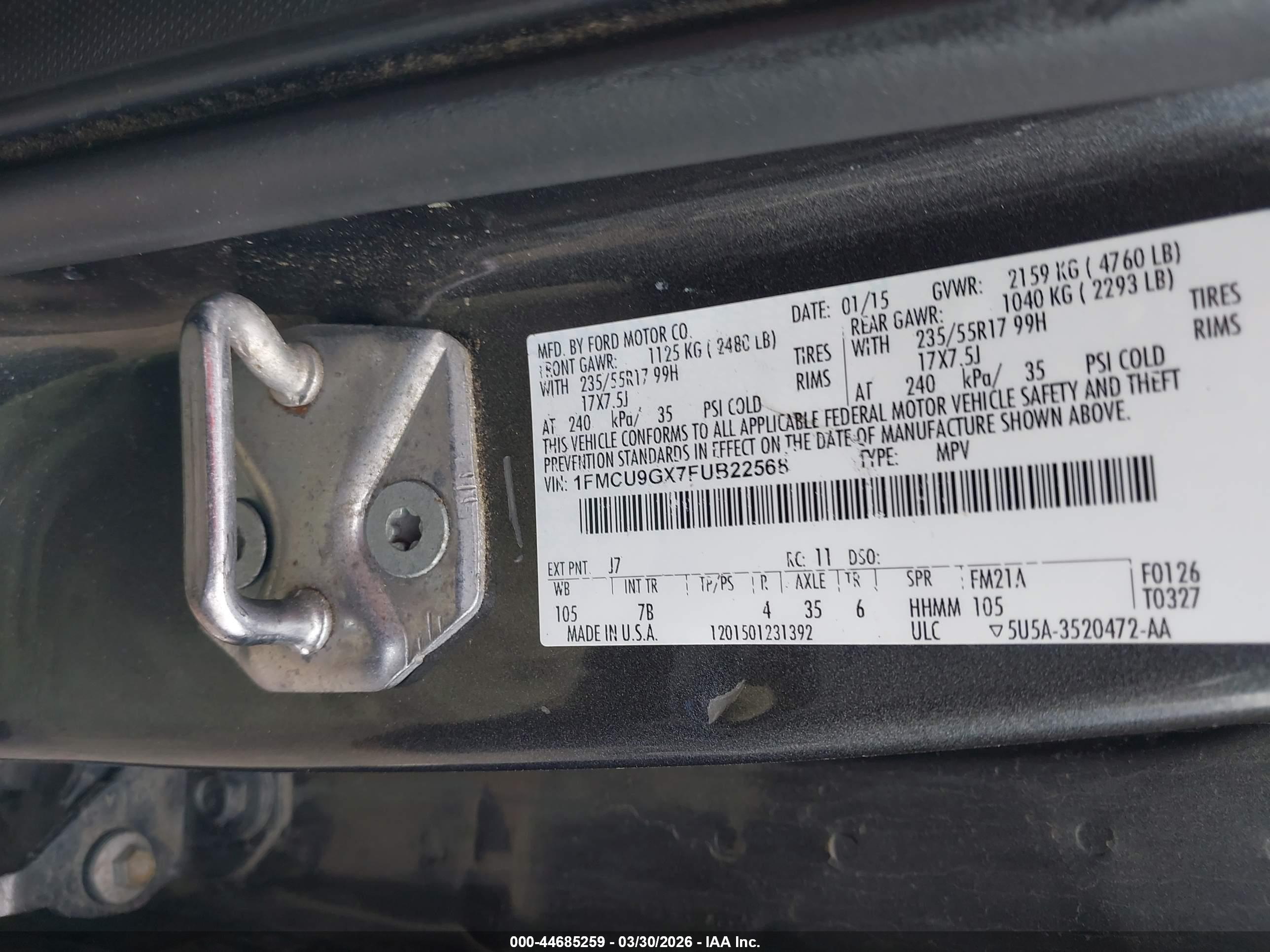 FORD ESCAPE image 9