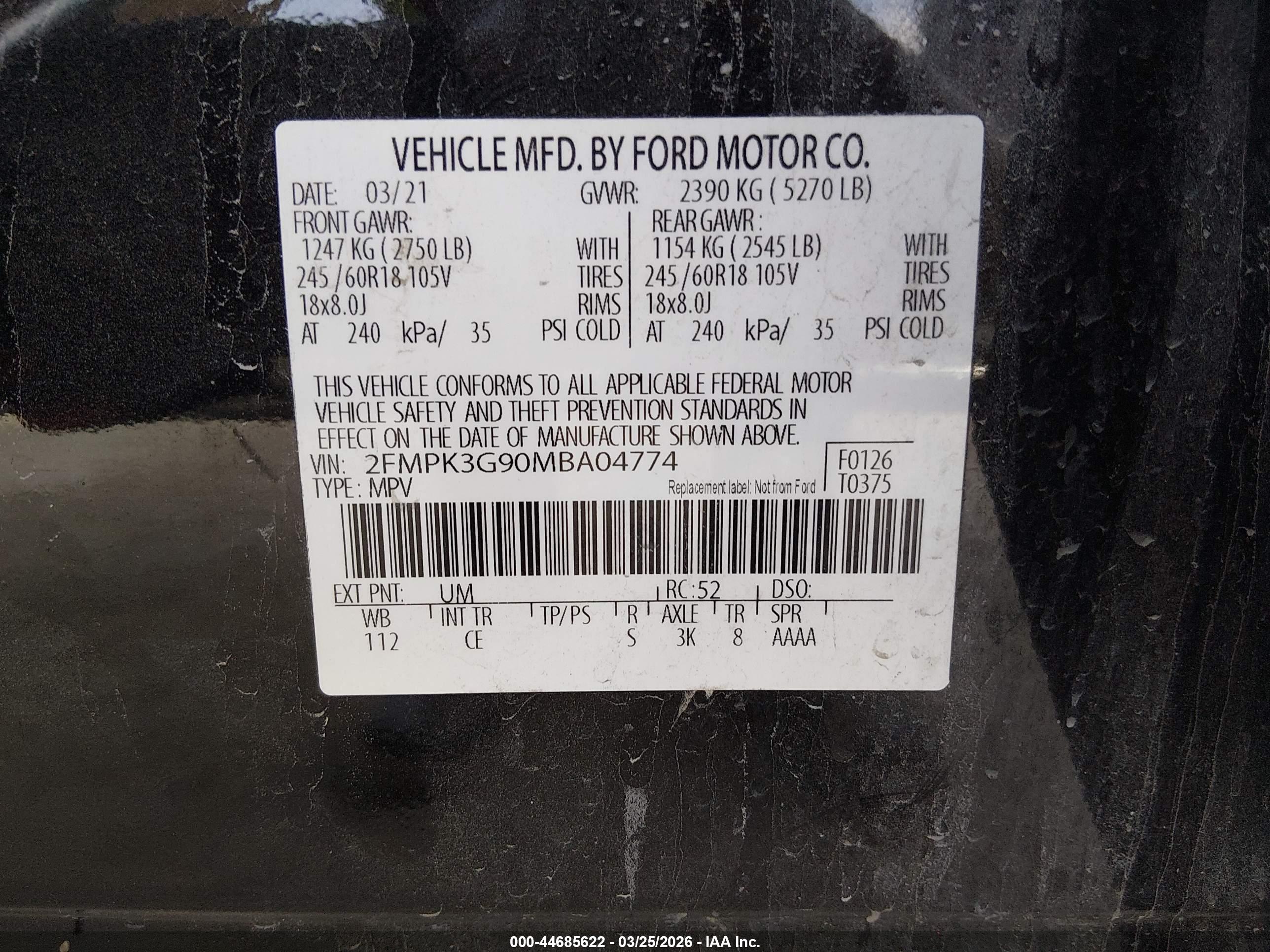 FORD EDGE image 9