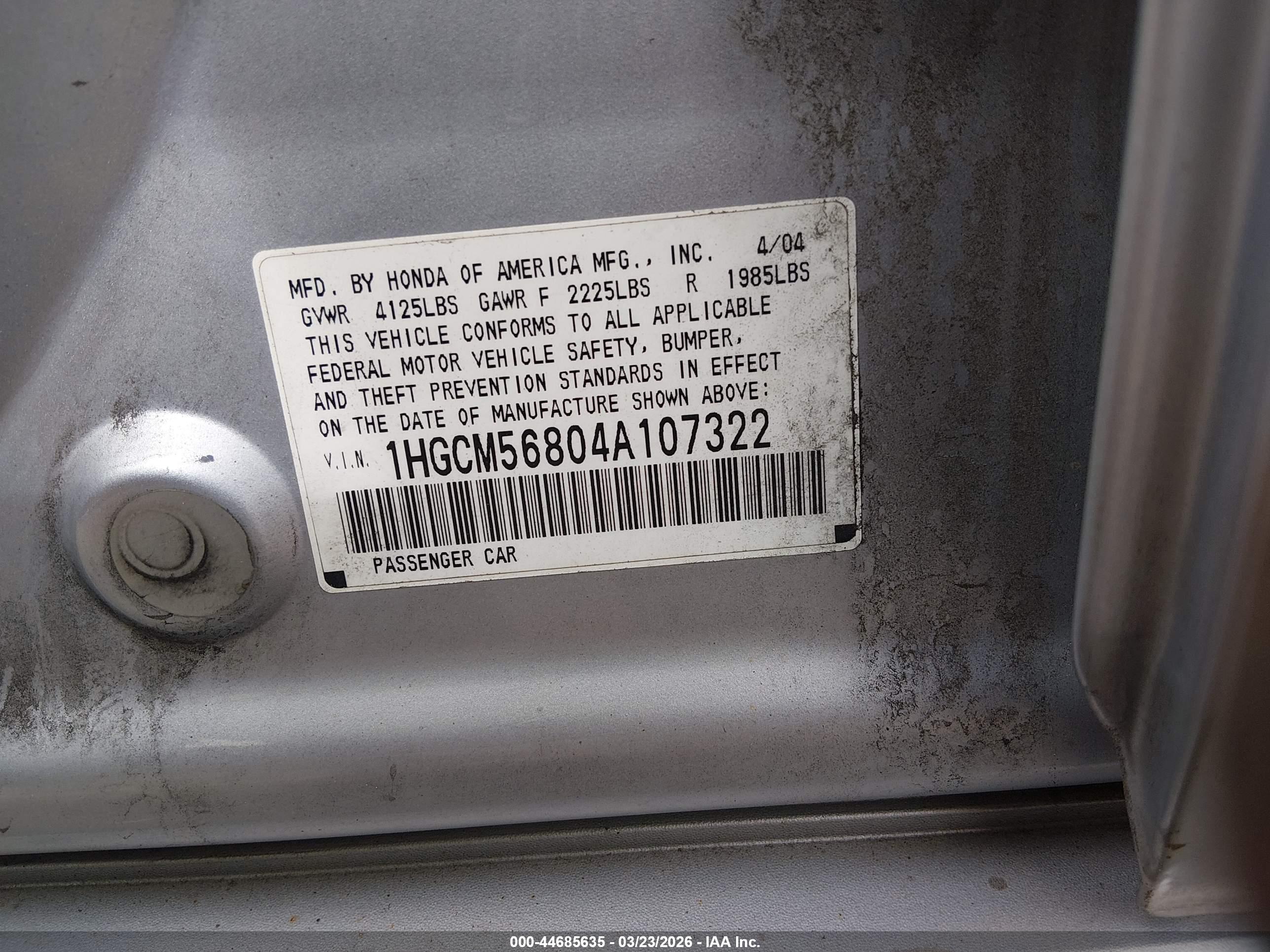 HONDA ACCORD image 9