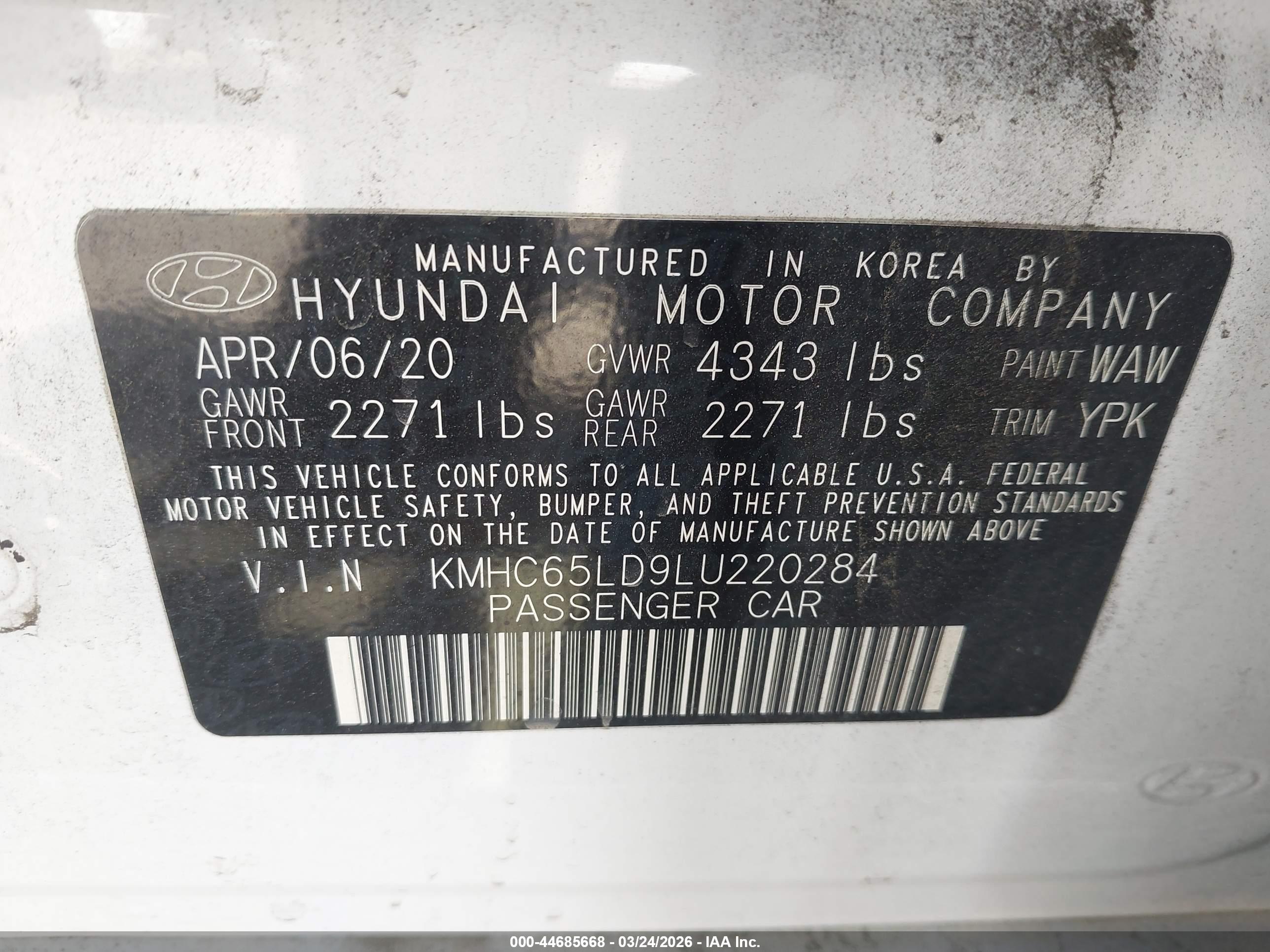 HYUNDAI IONIQ image 9