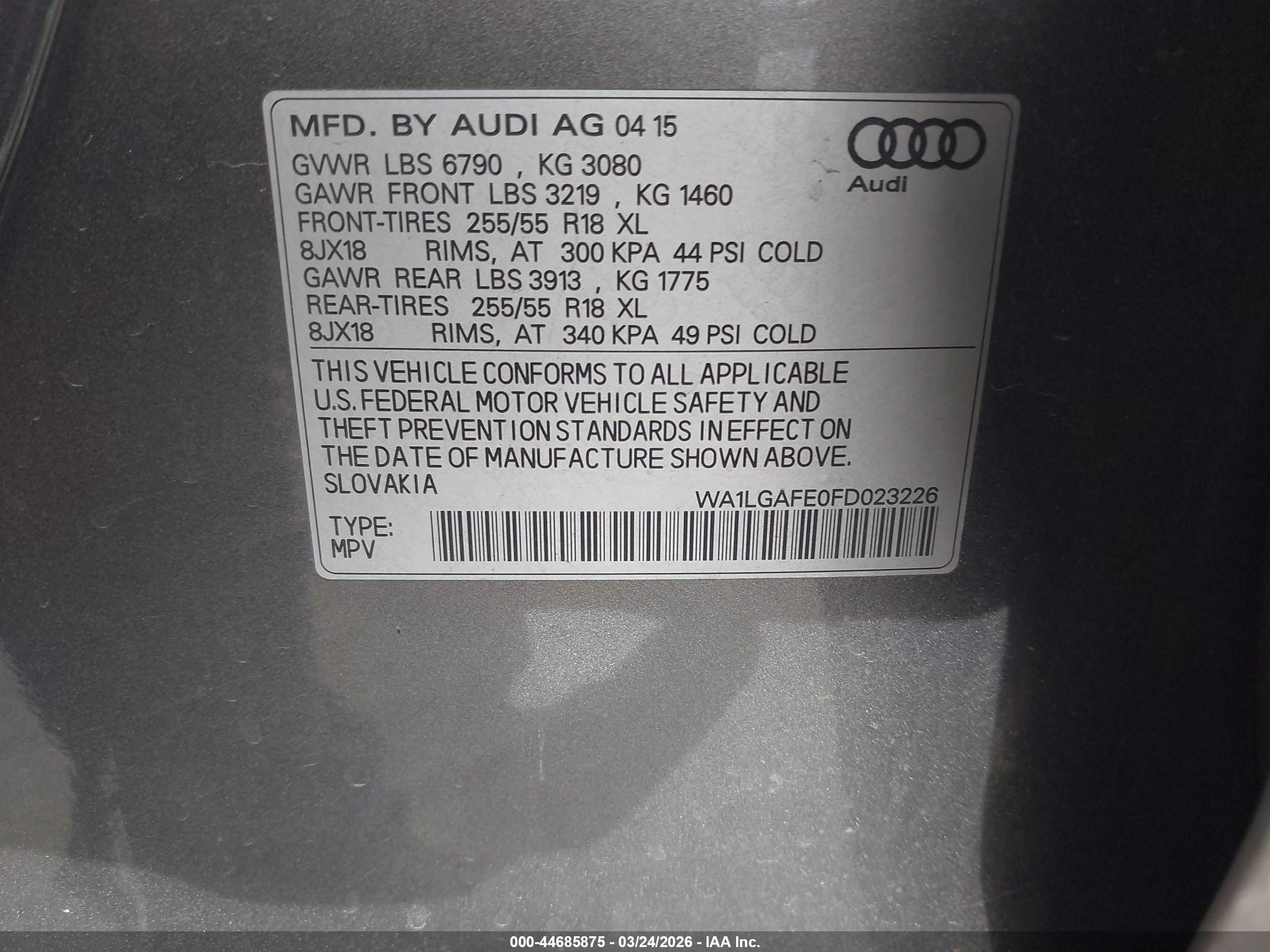 AUDI Q7 image 9