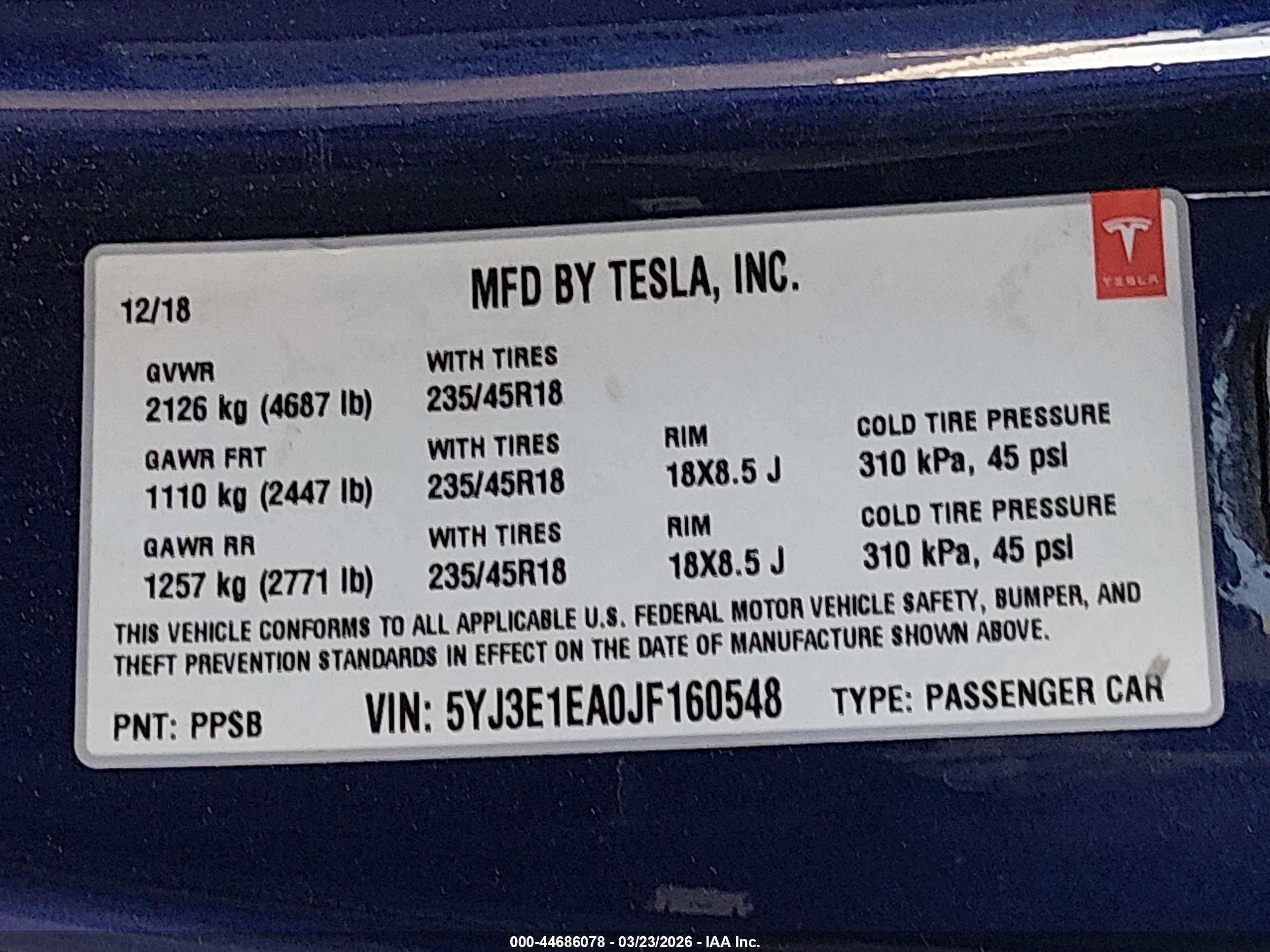 TESLA MODEL image 9