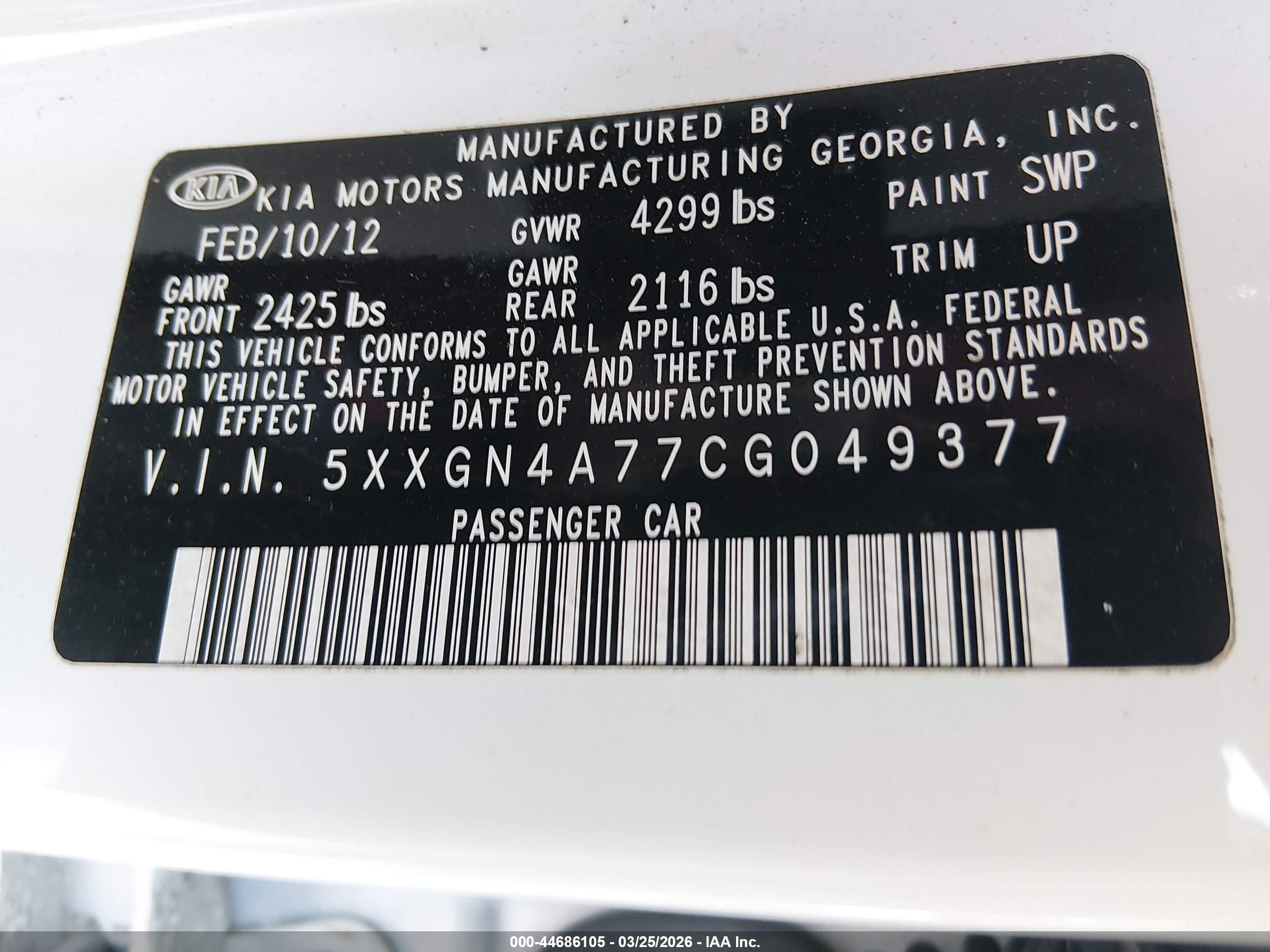KIA OPTIMA image 9