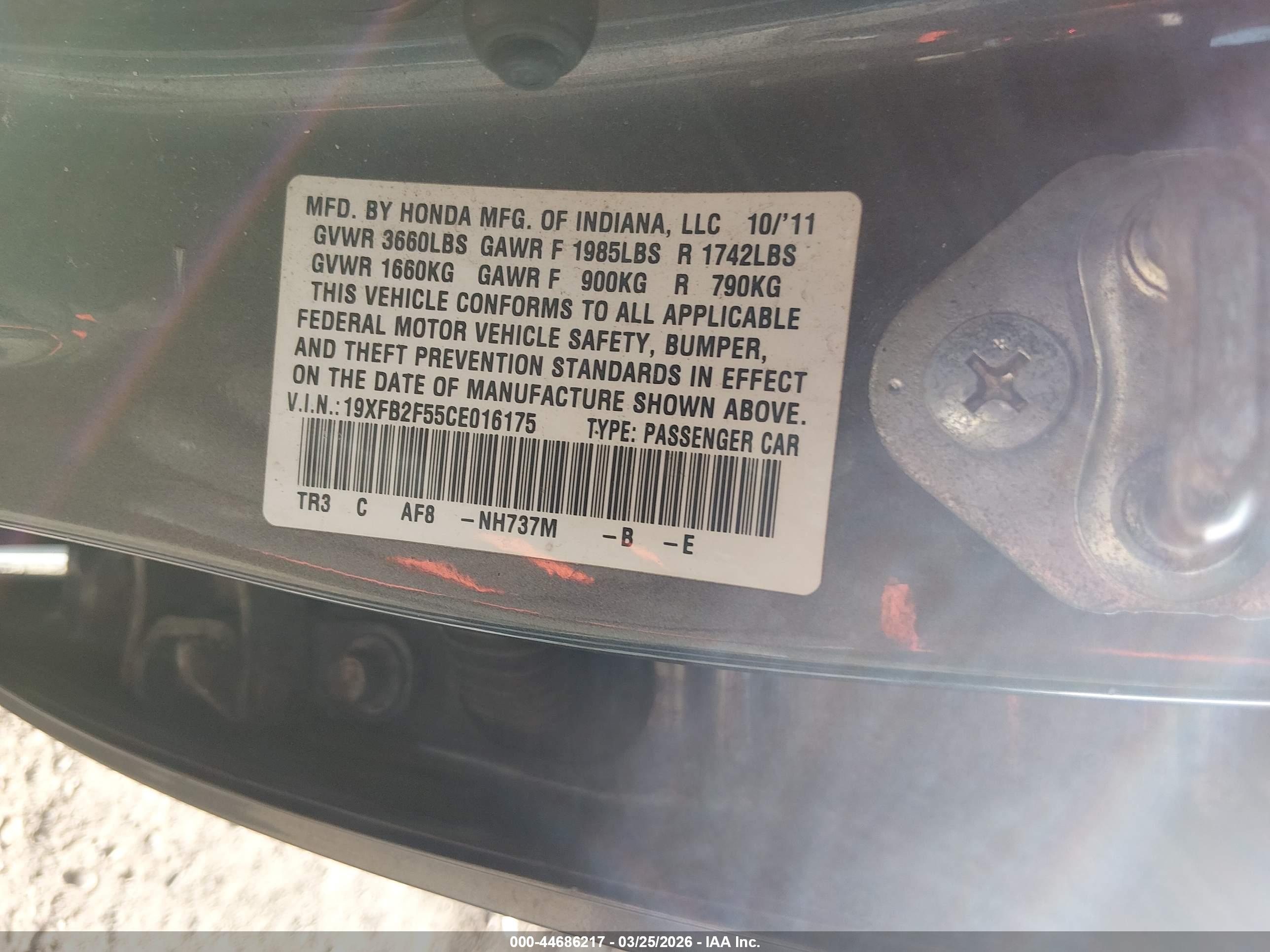 HONDA CIVIC image 9
