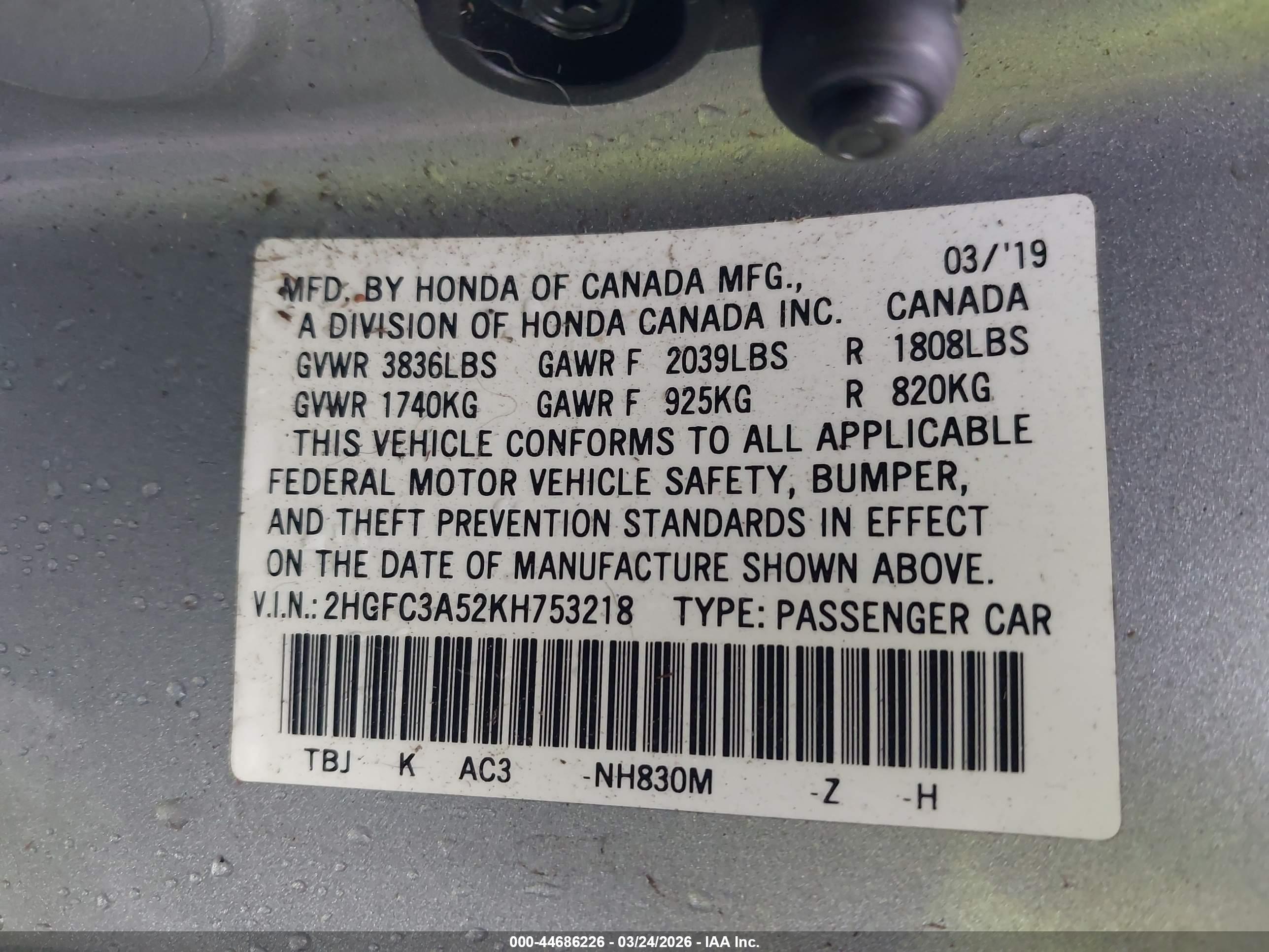 HONDA CIVIC image 9