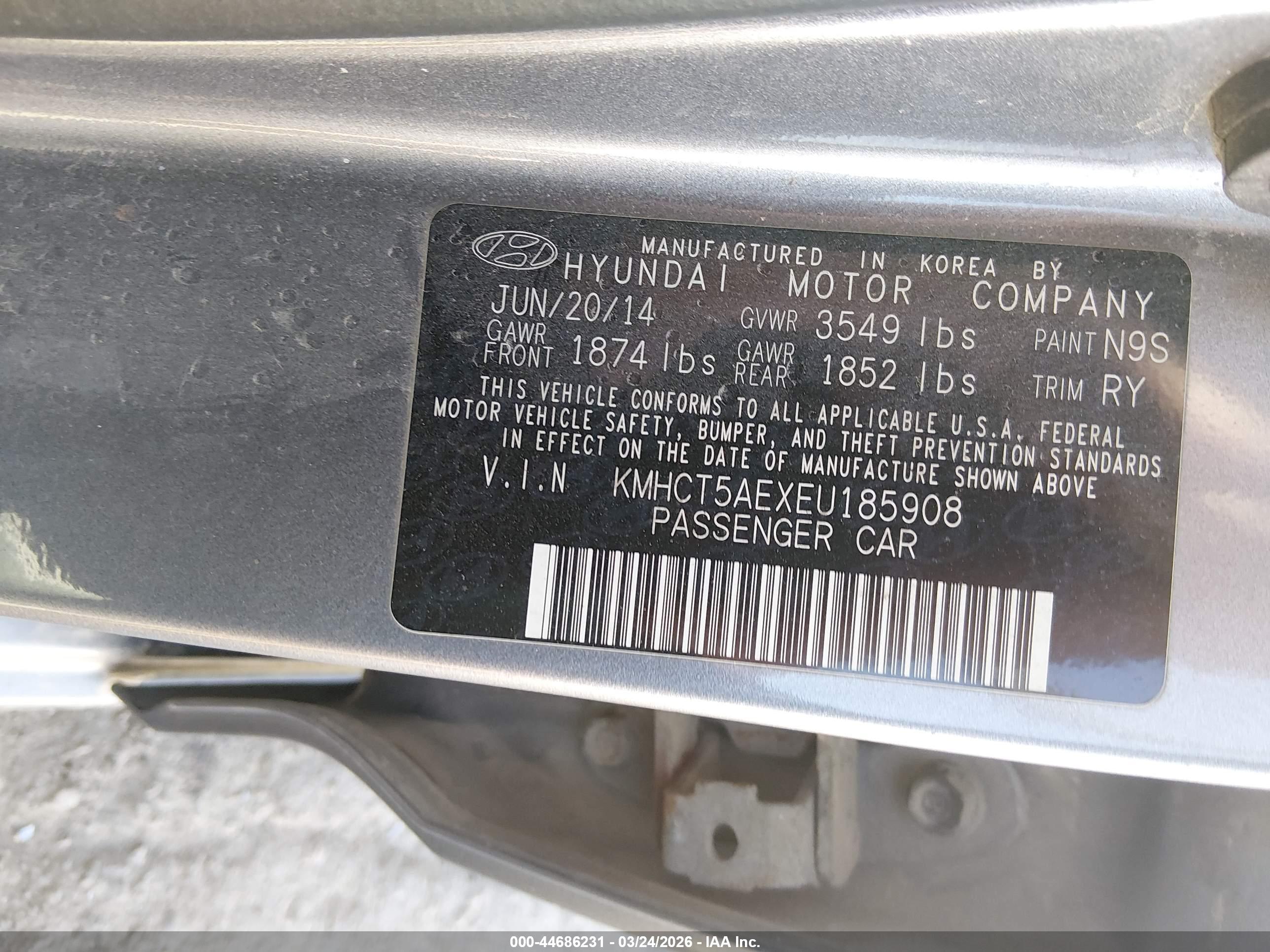 HYUNDAI ACCENT image 9