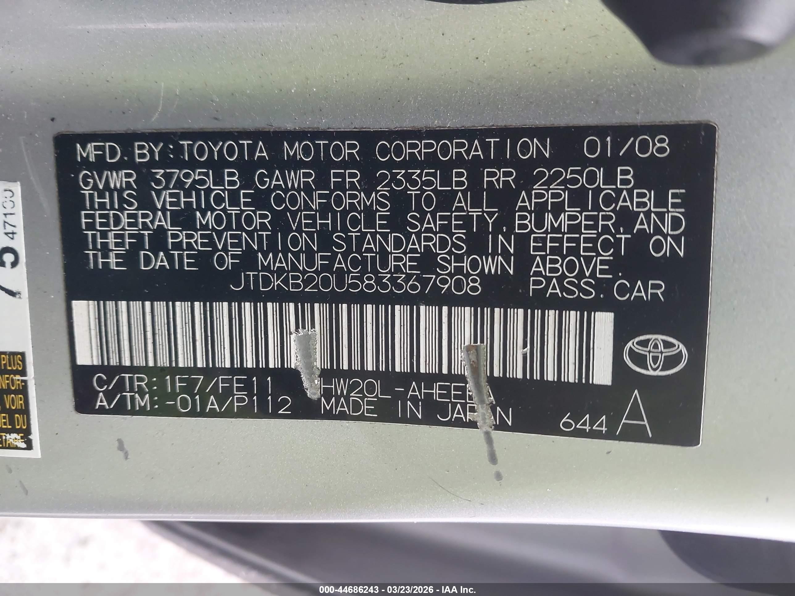 TOYOTA PRIUS image 9