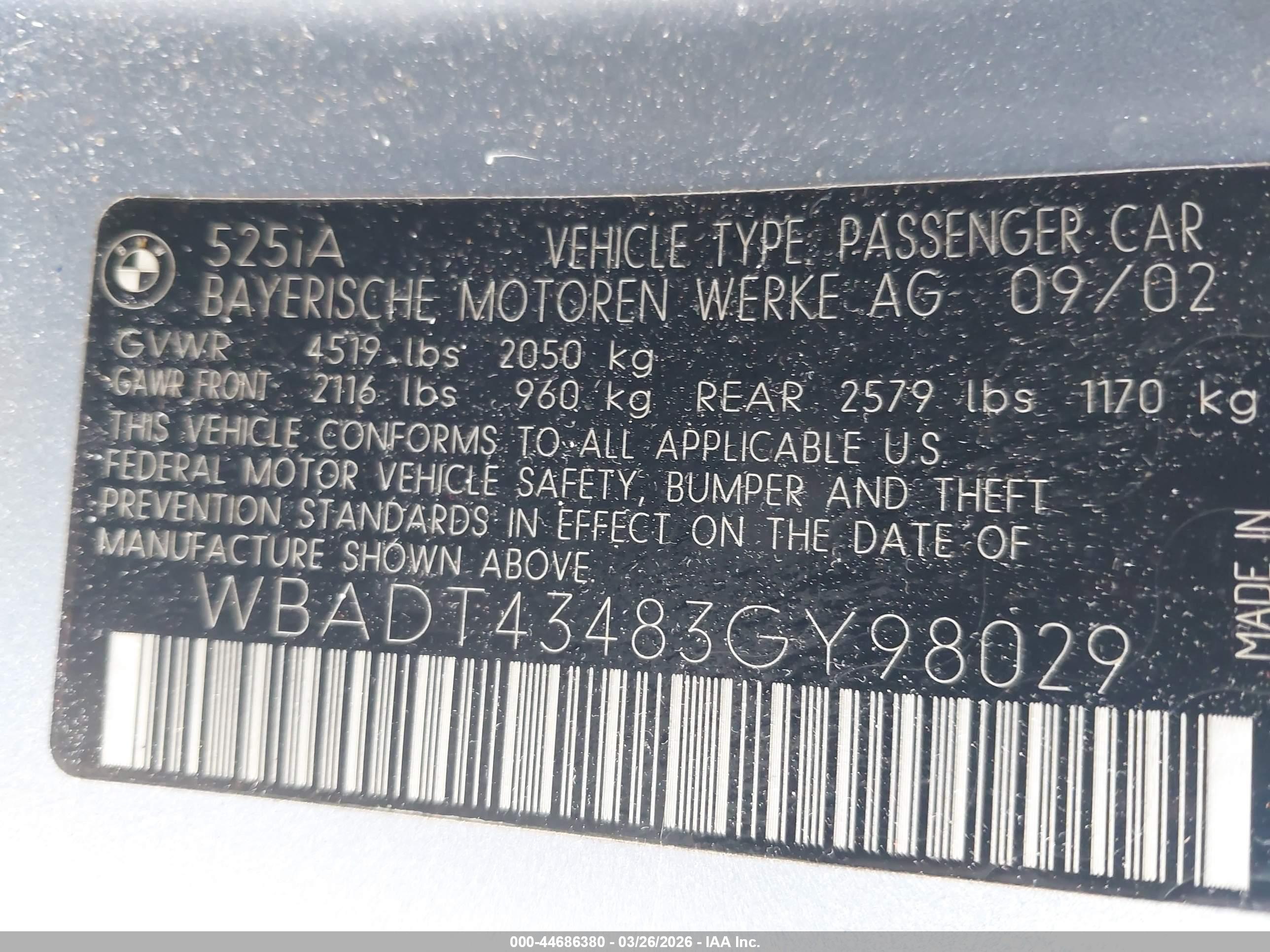 BMW 525IA image 9