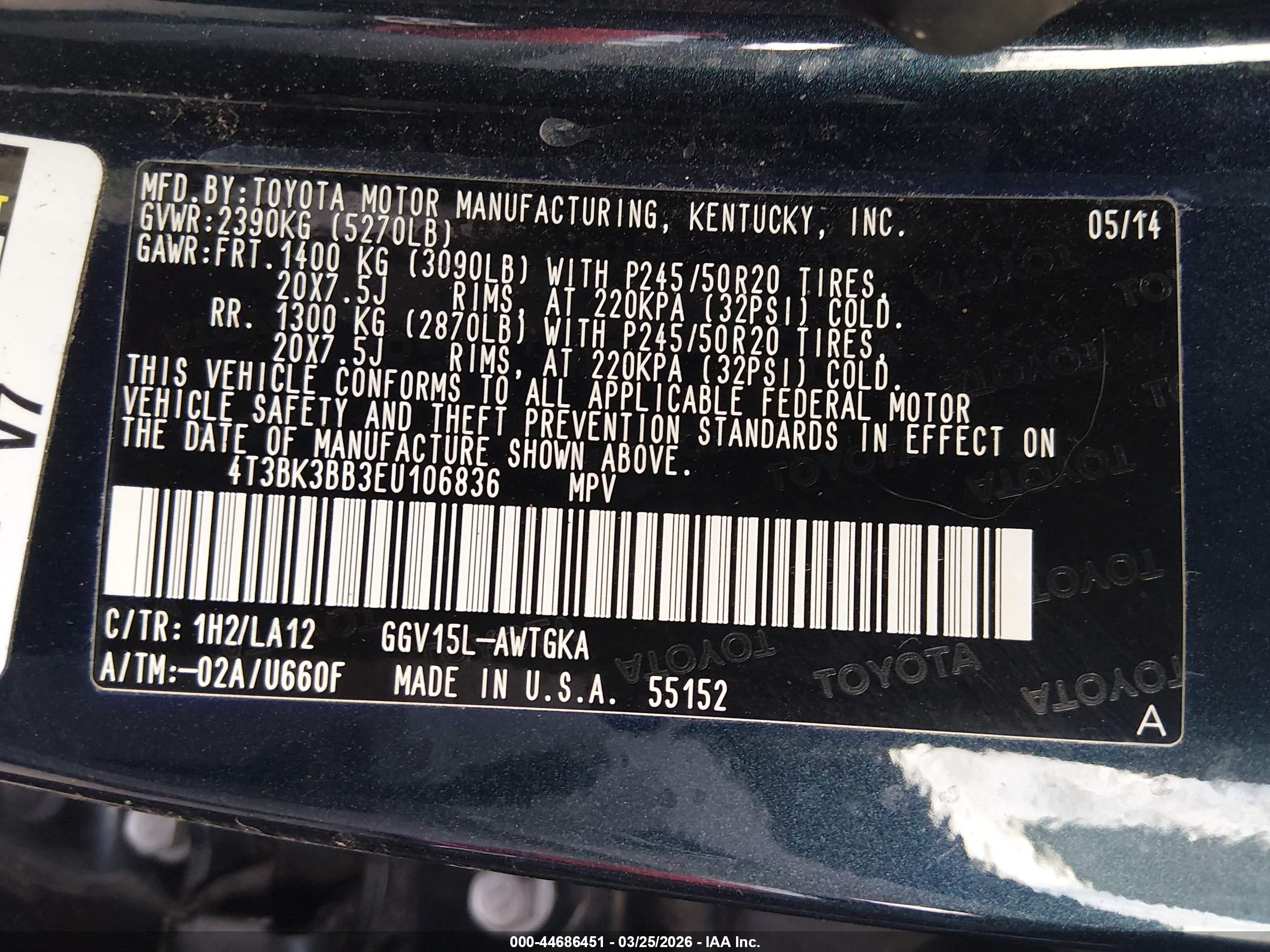 TOYOTA VENZA image 9