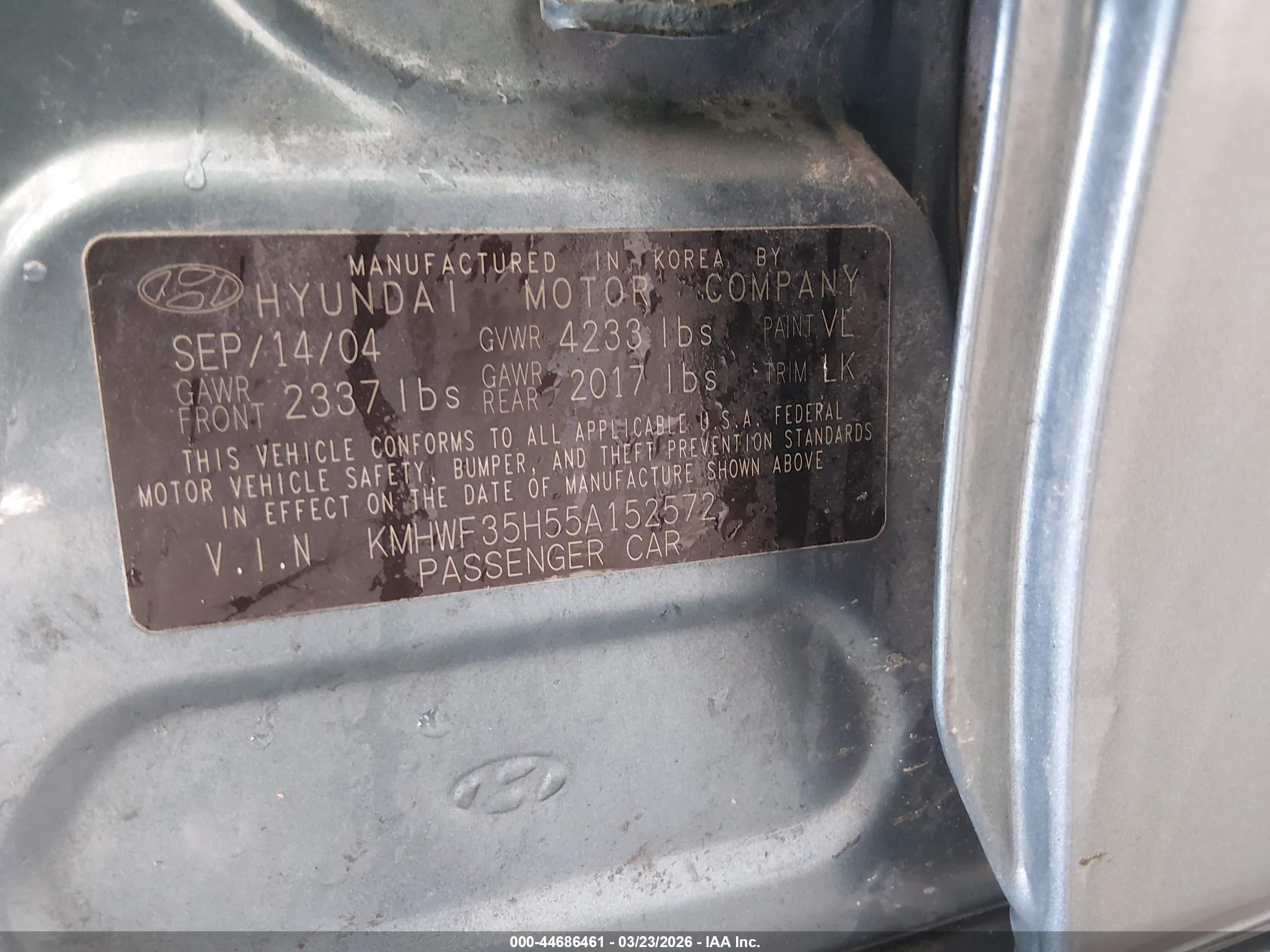 HYUNDAI SONATA image 9