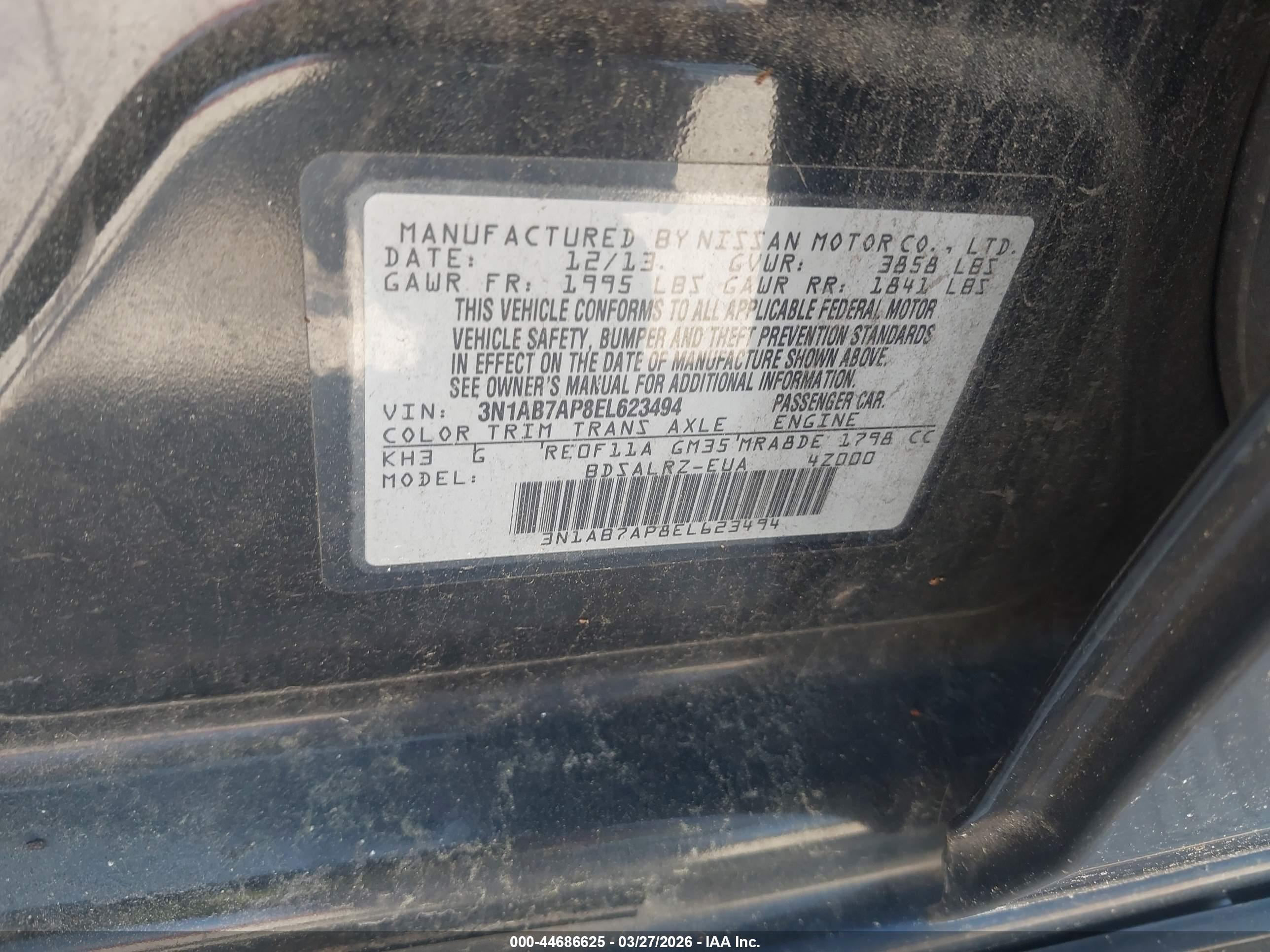 NISSAN SENTRA image 9