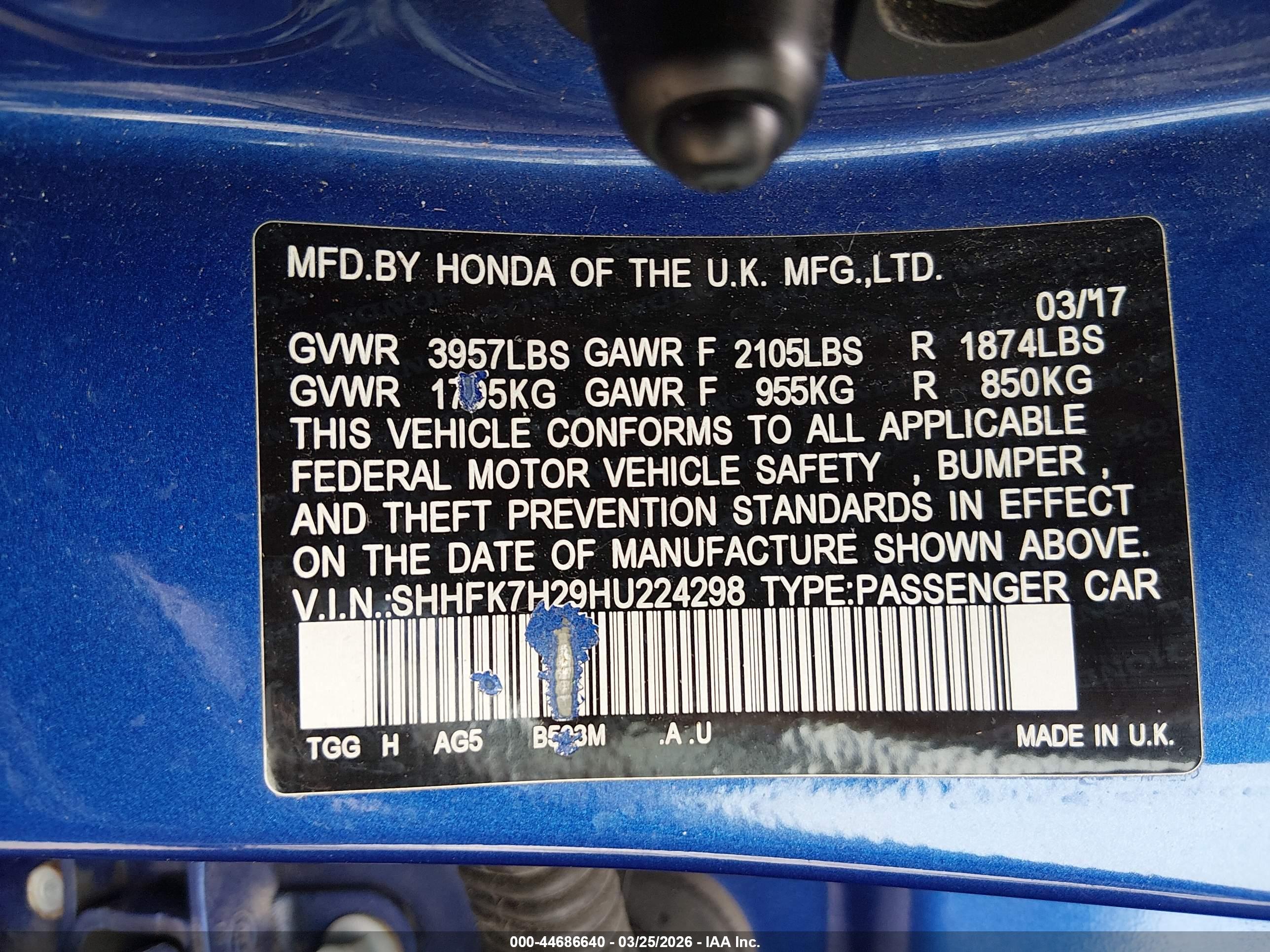 HONDA CIVIC image 9