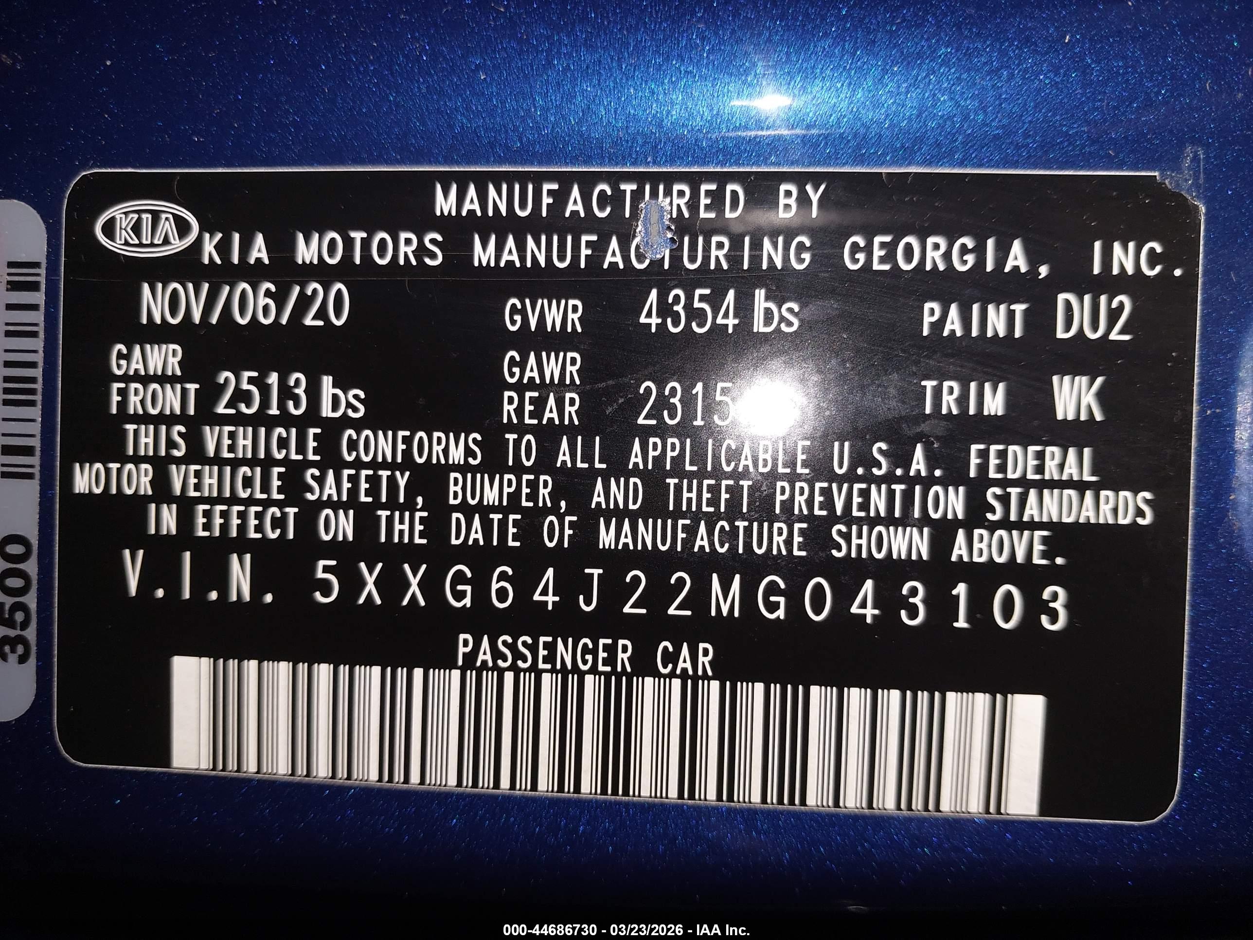 KIA K5 image 9
