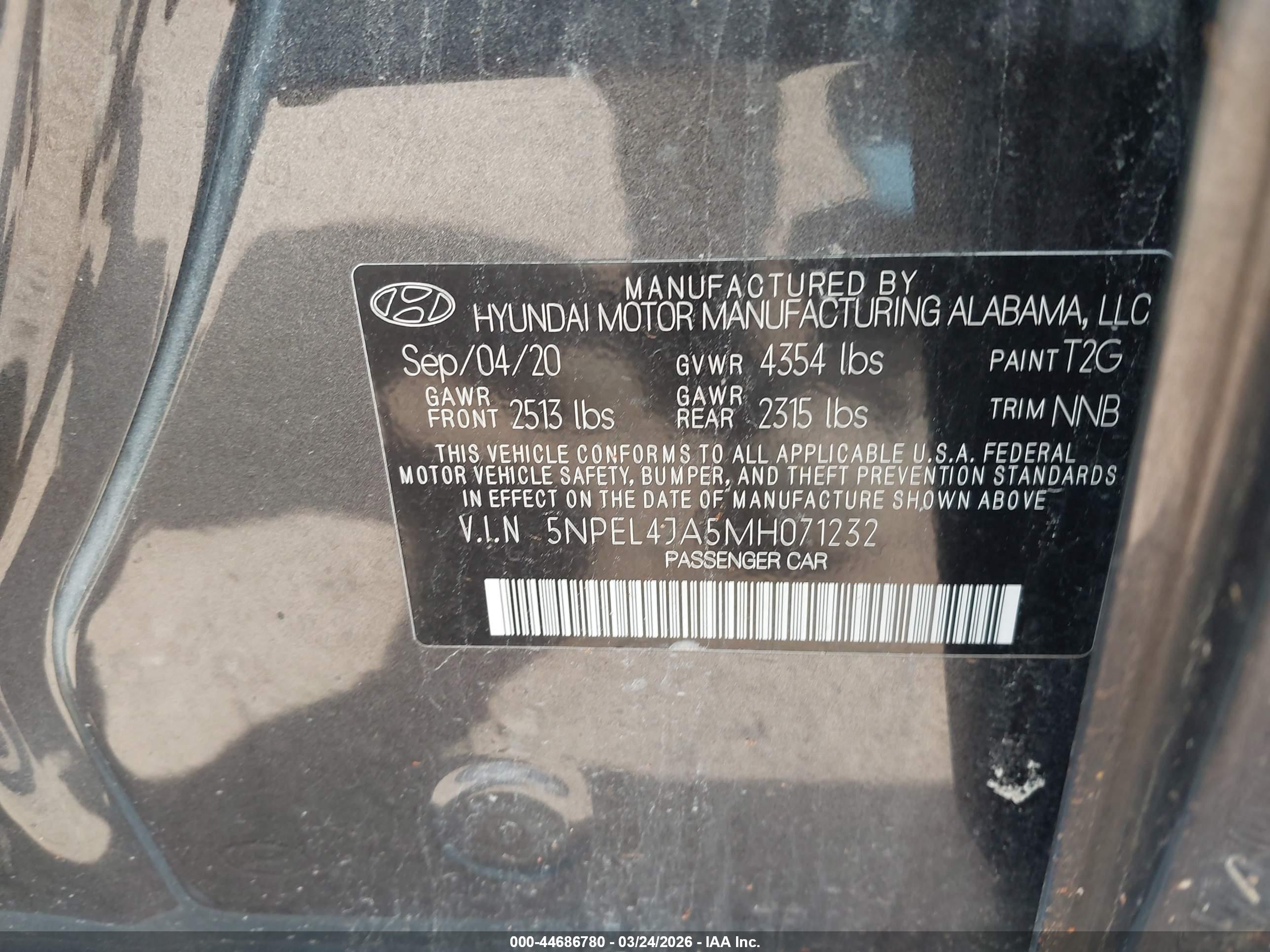 HYUNDAI SONATA image 9