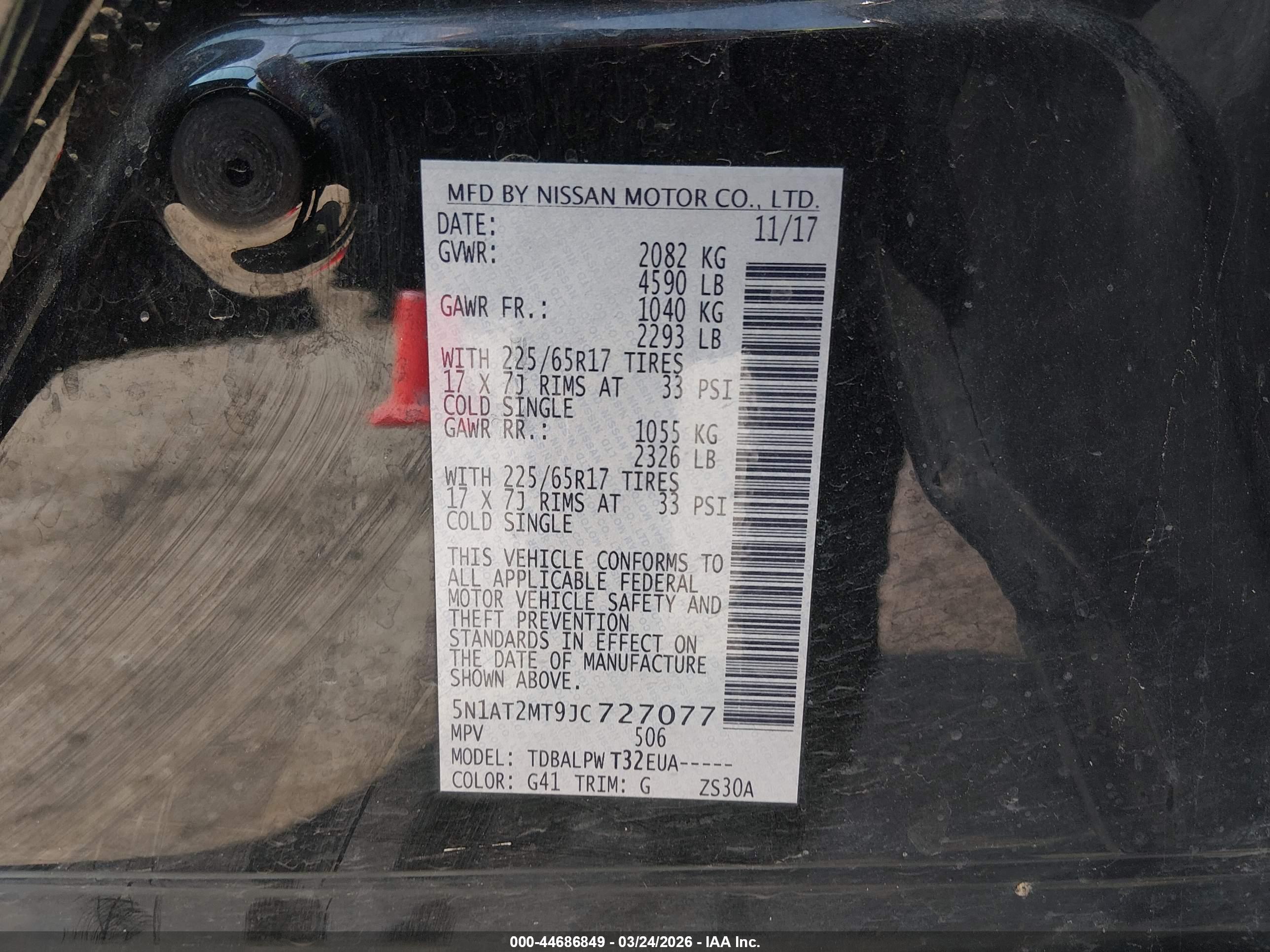 NISSAN ROGUE image 9