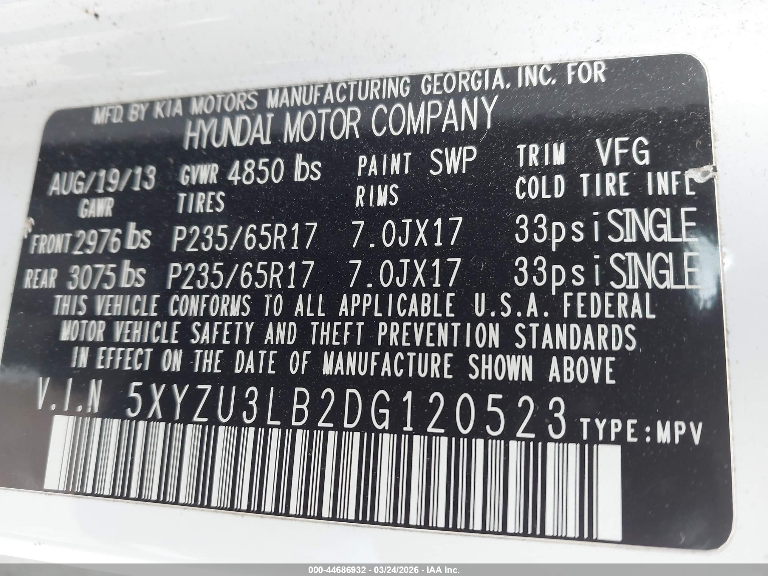 HYUNDAI SANTA image 9