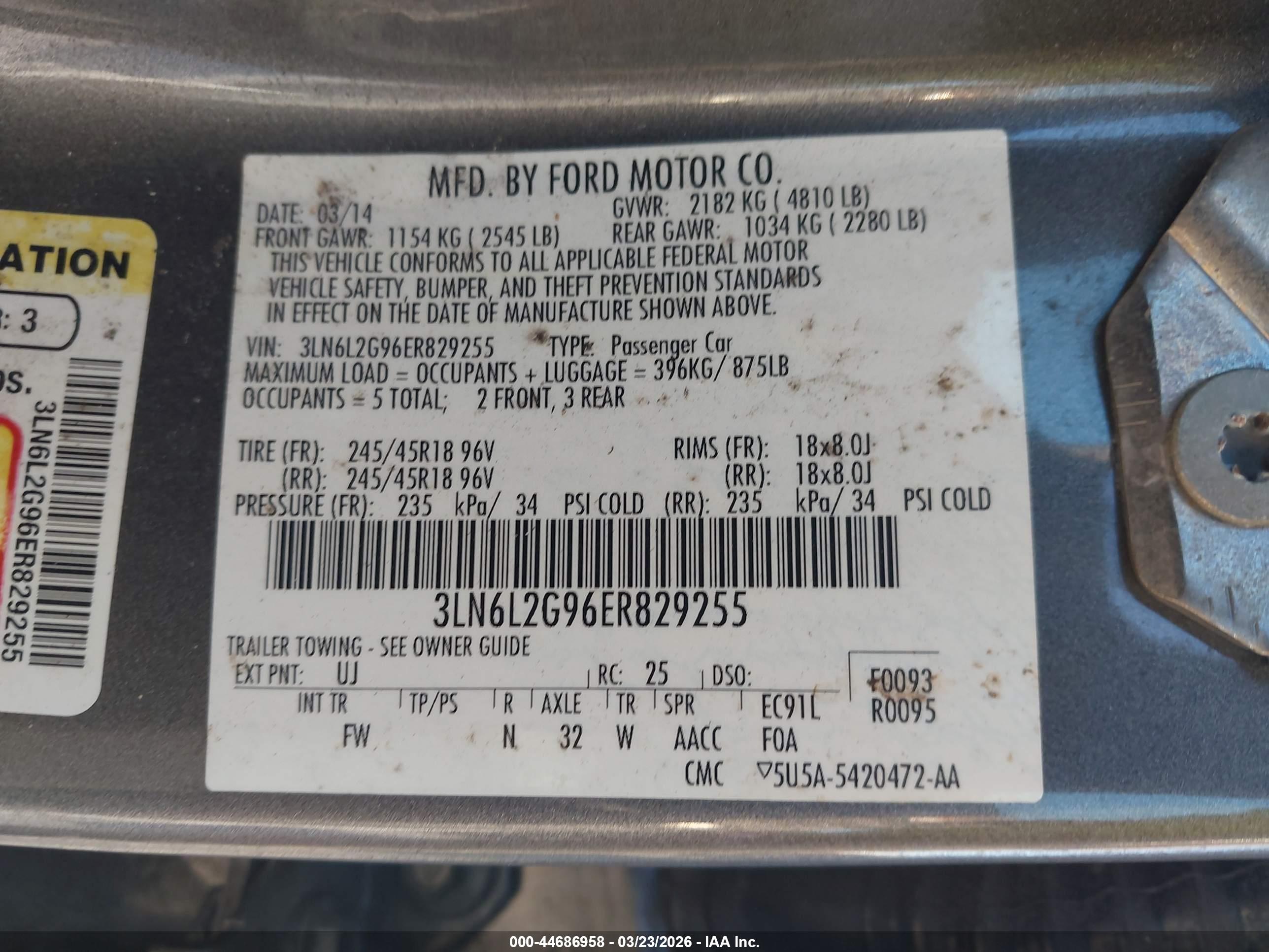 LINCOLN MKZ image 9