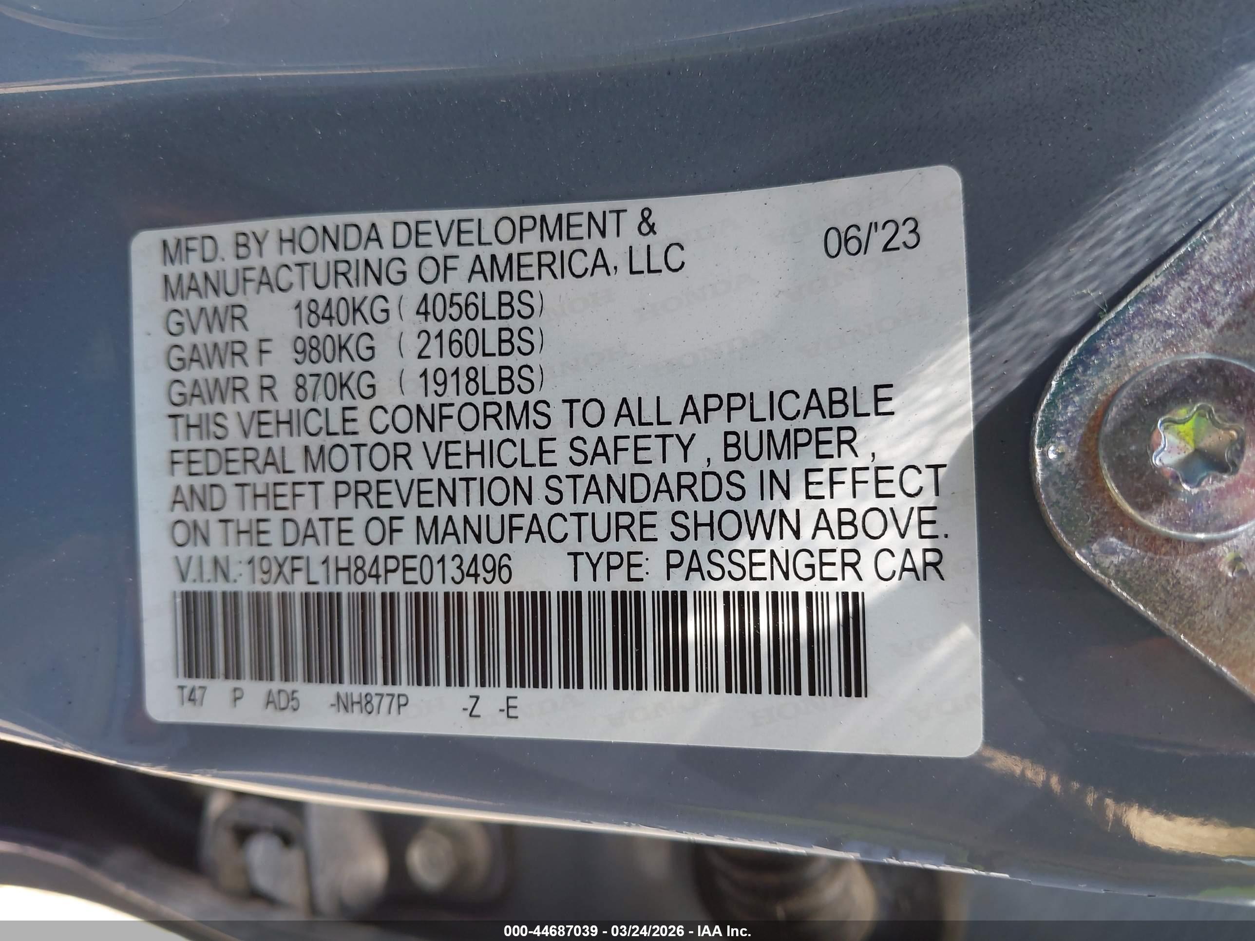 HONDA CIVIC image 9