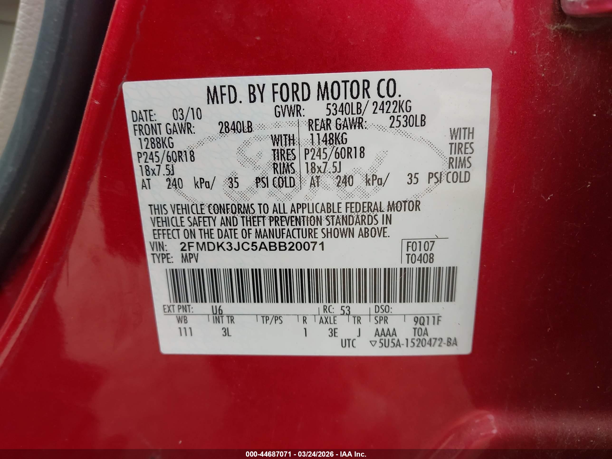 FORD EDGE image 9