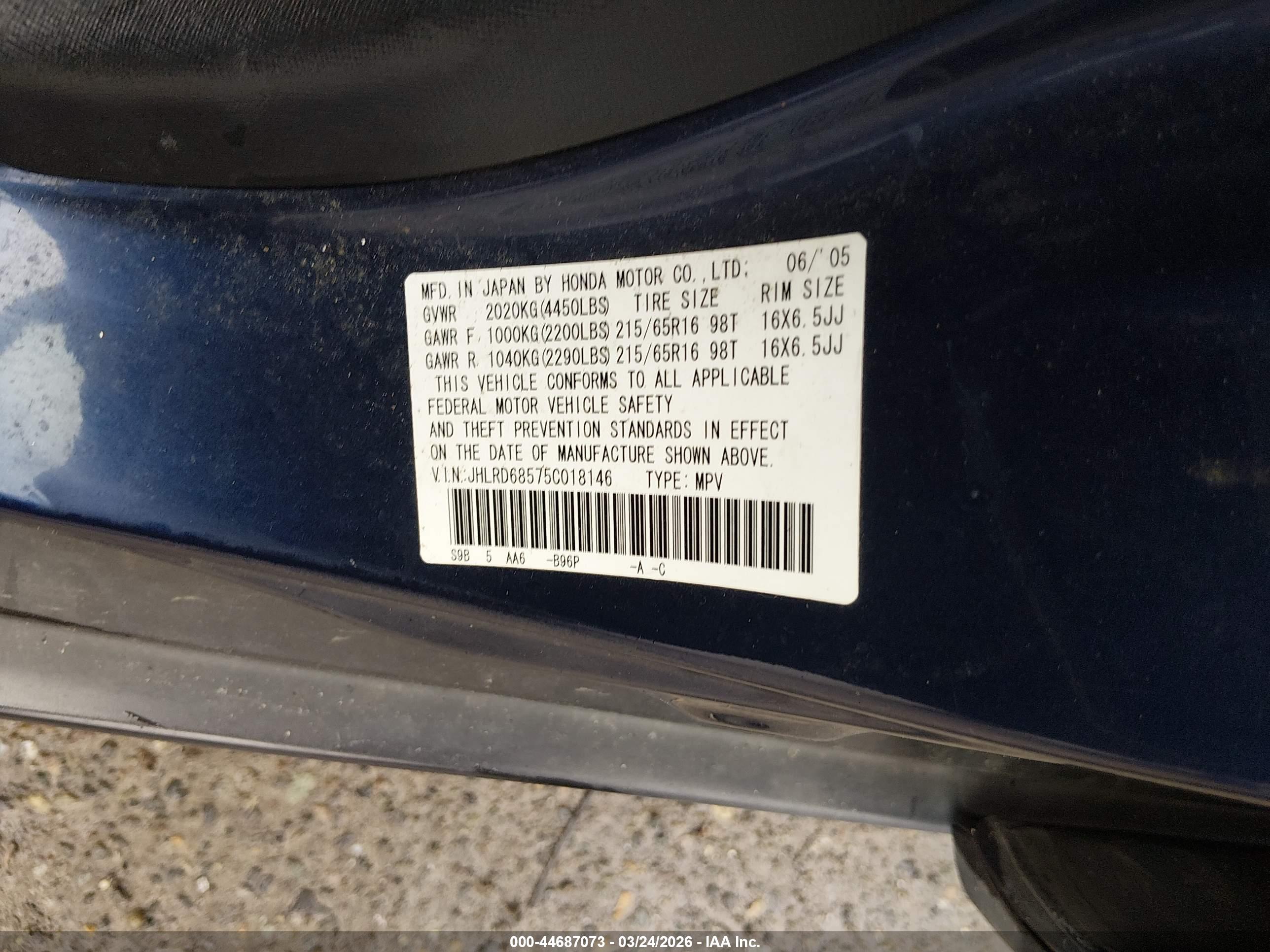 HONDA CR-V image 9