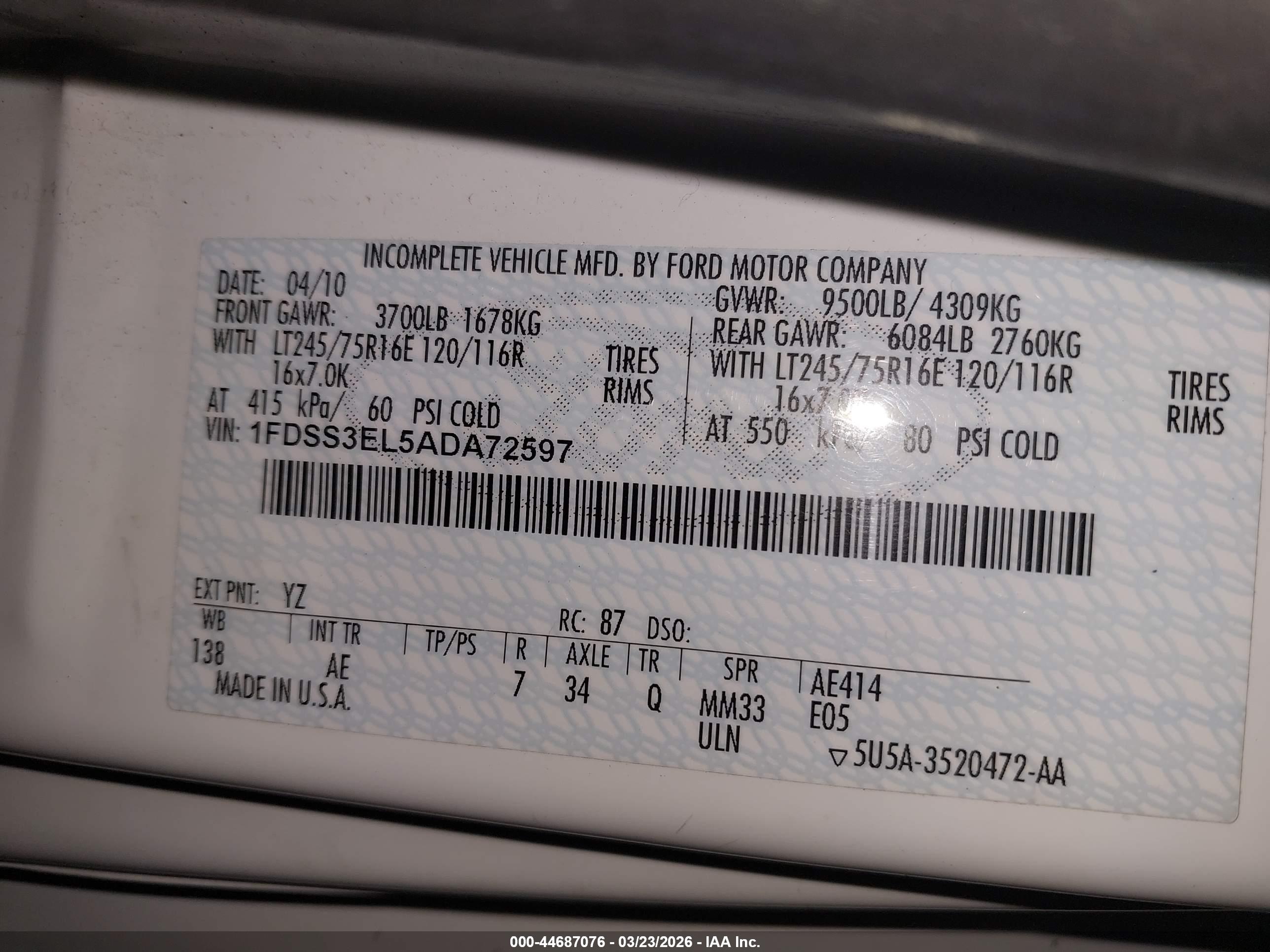FORD E-350 image 9