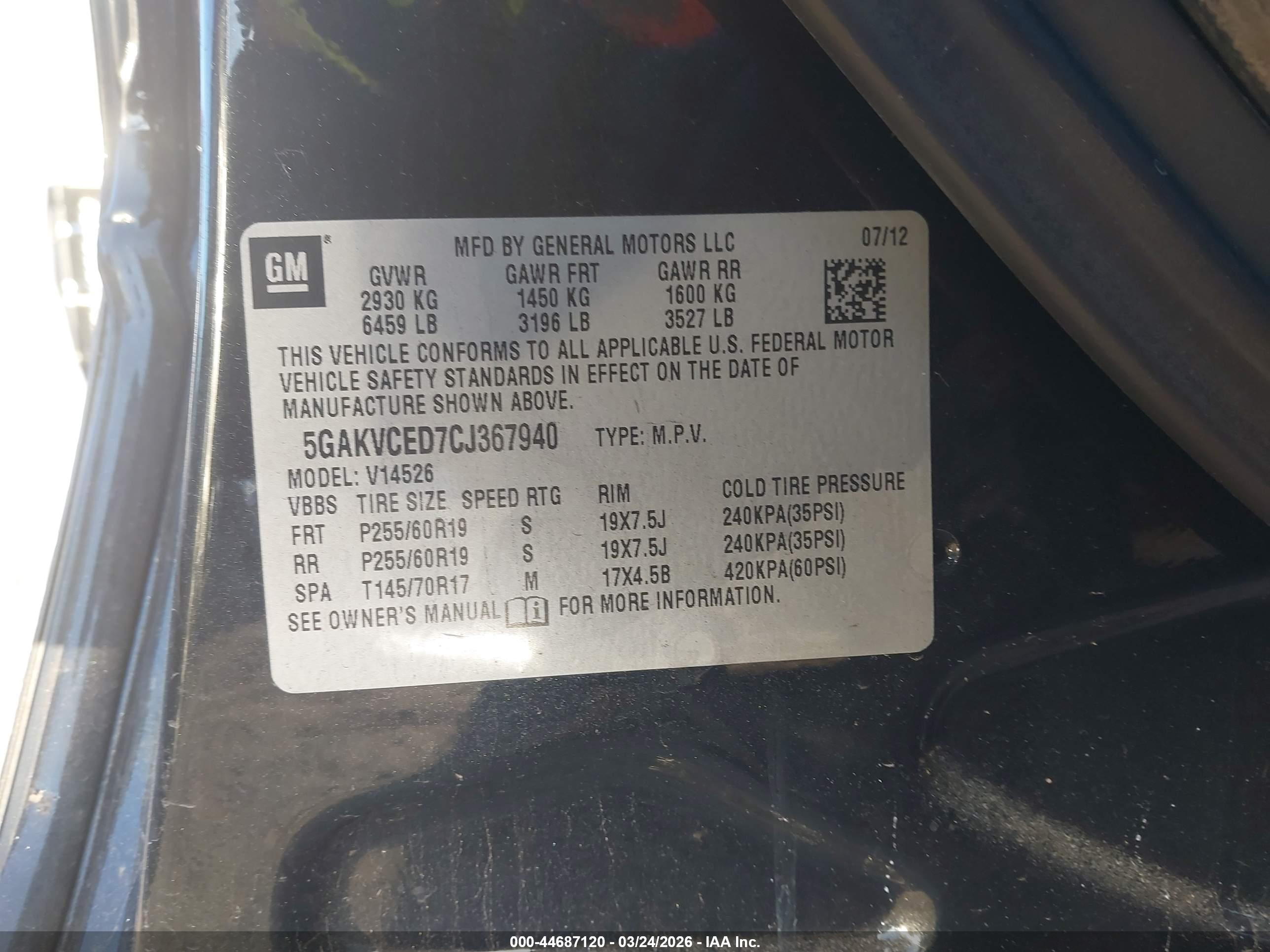 BUICK ENCLAVE image 9