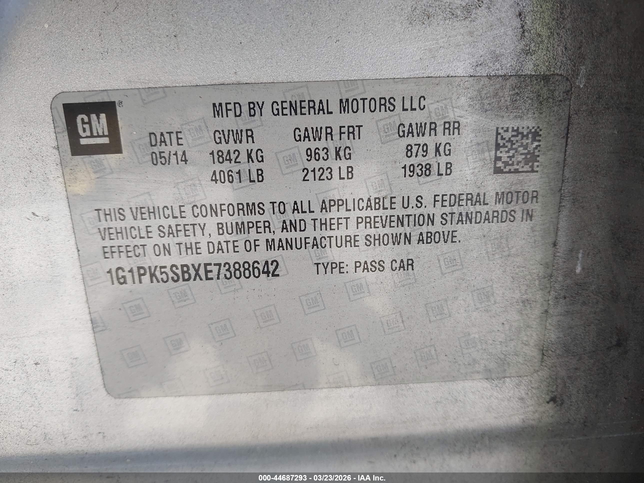 CHEVROLET CRUZE image 9