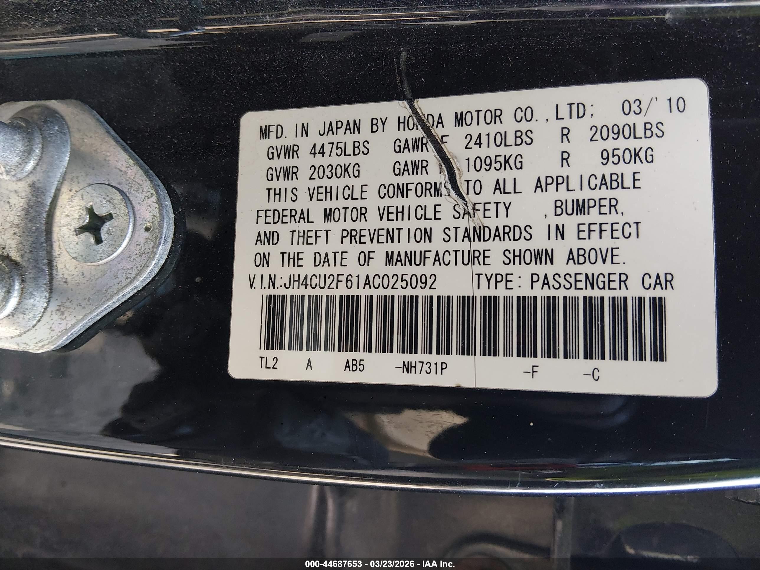 ACURA TSX image 9