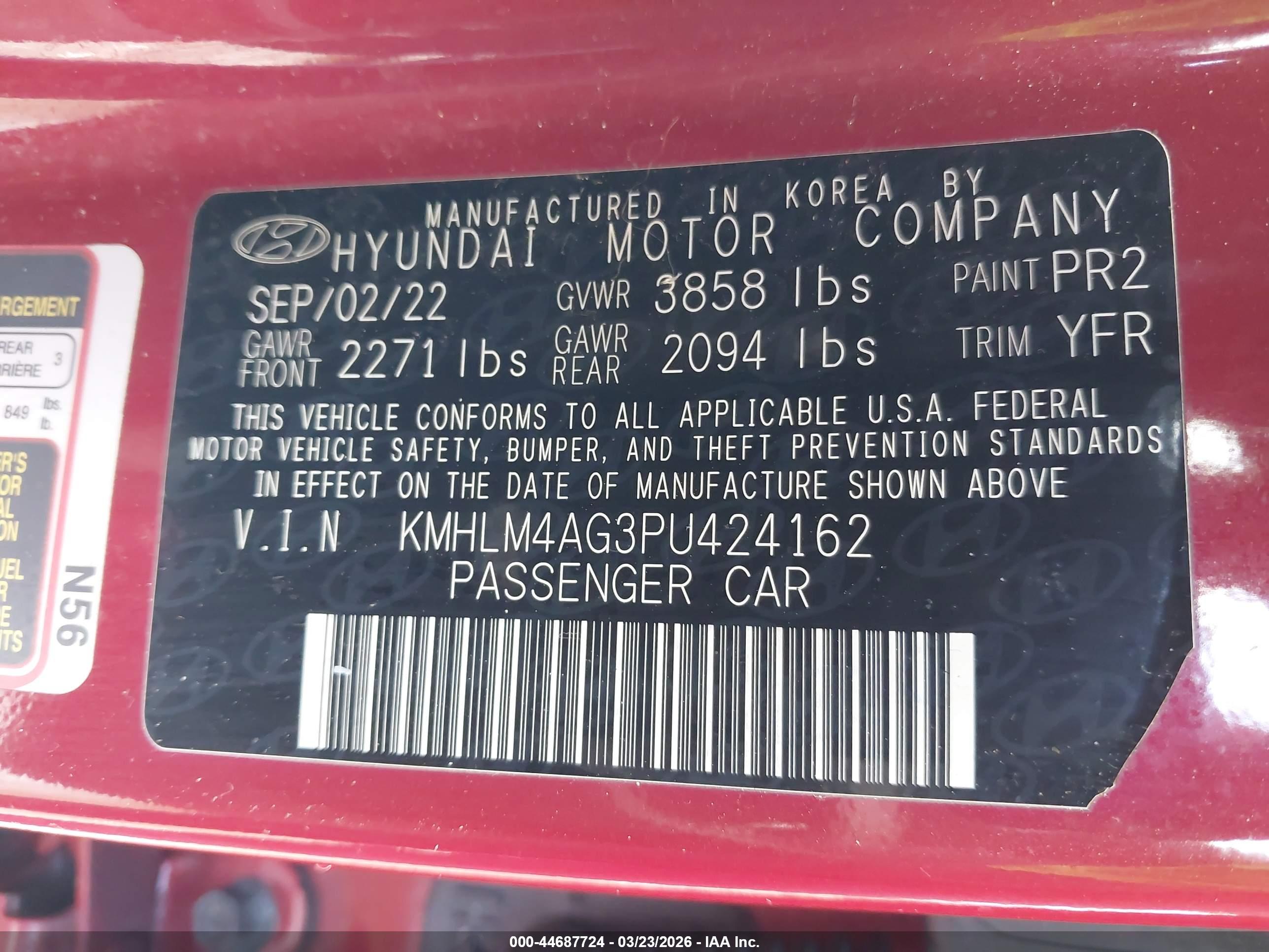 HYUNDAI ELANTRA image 9