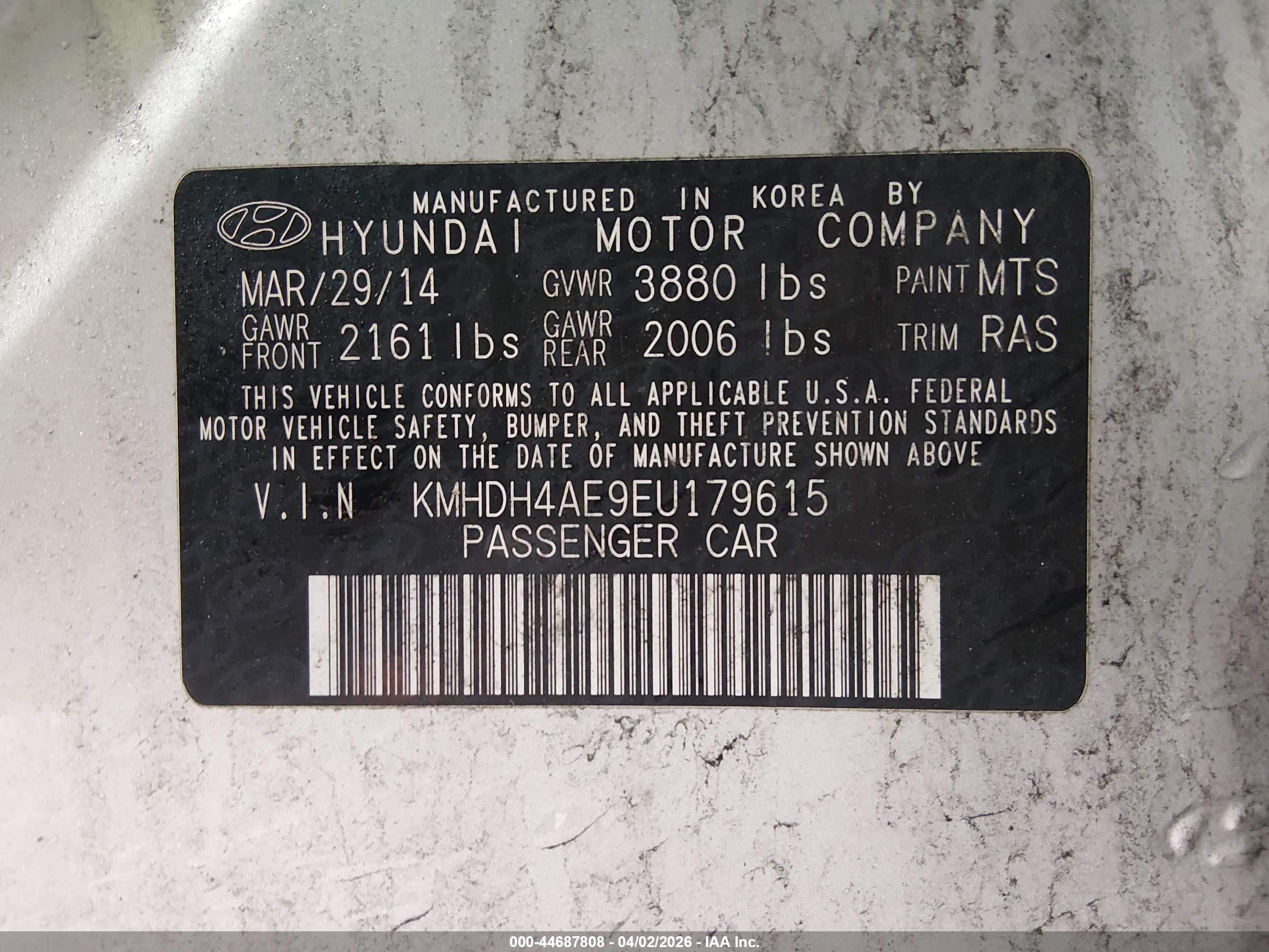 HYUNDAI ELANTRA image 9