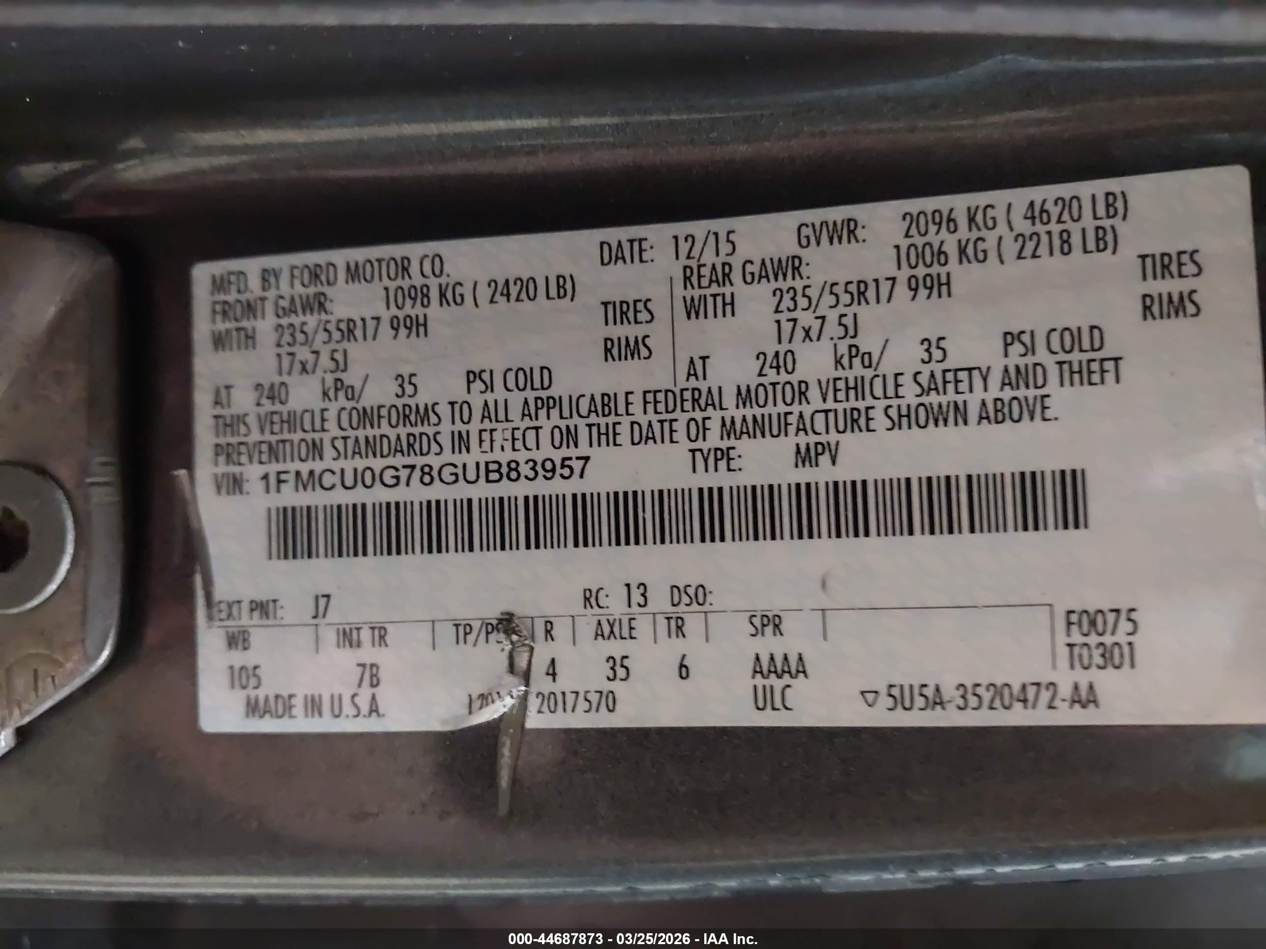 FORD ESCAPE image 9