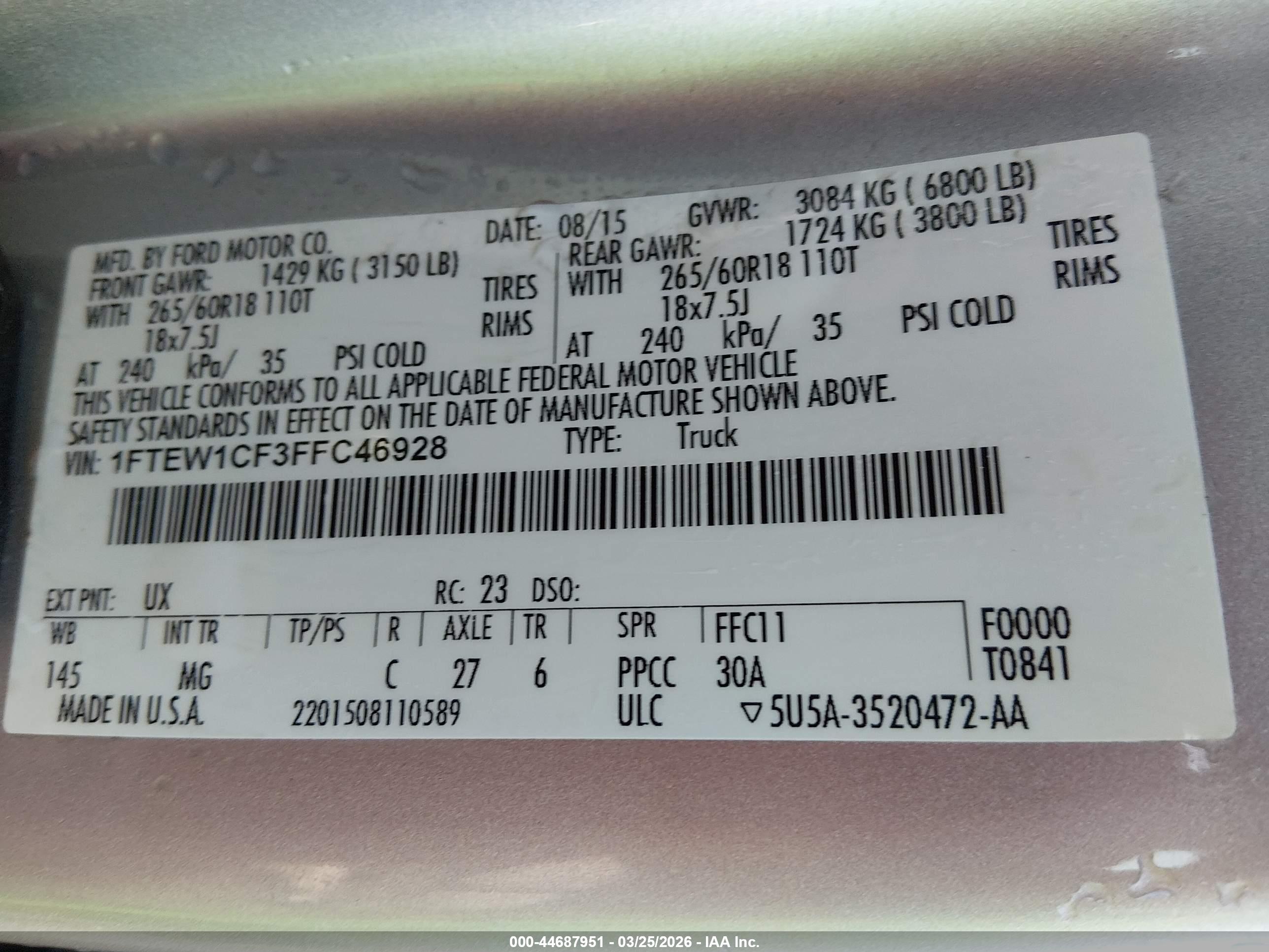 FORD F-150 image 9