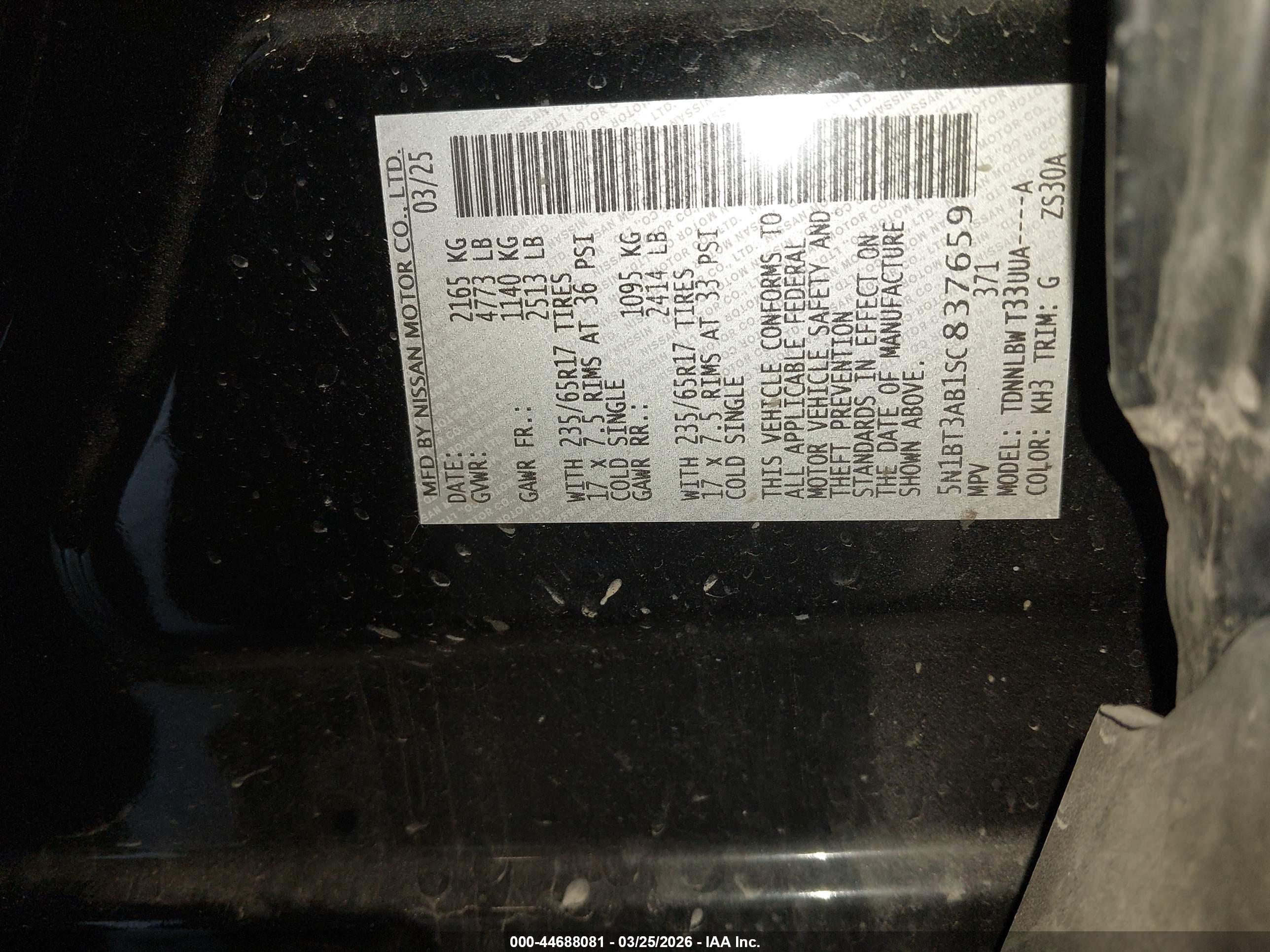 NISSAN ROGUE image 9