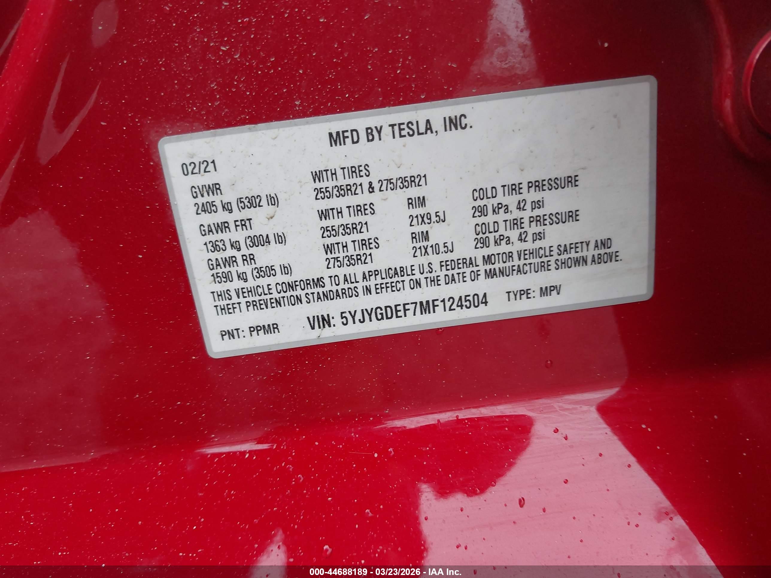 TESLA MODEL image 9